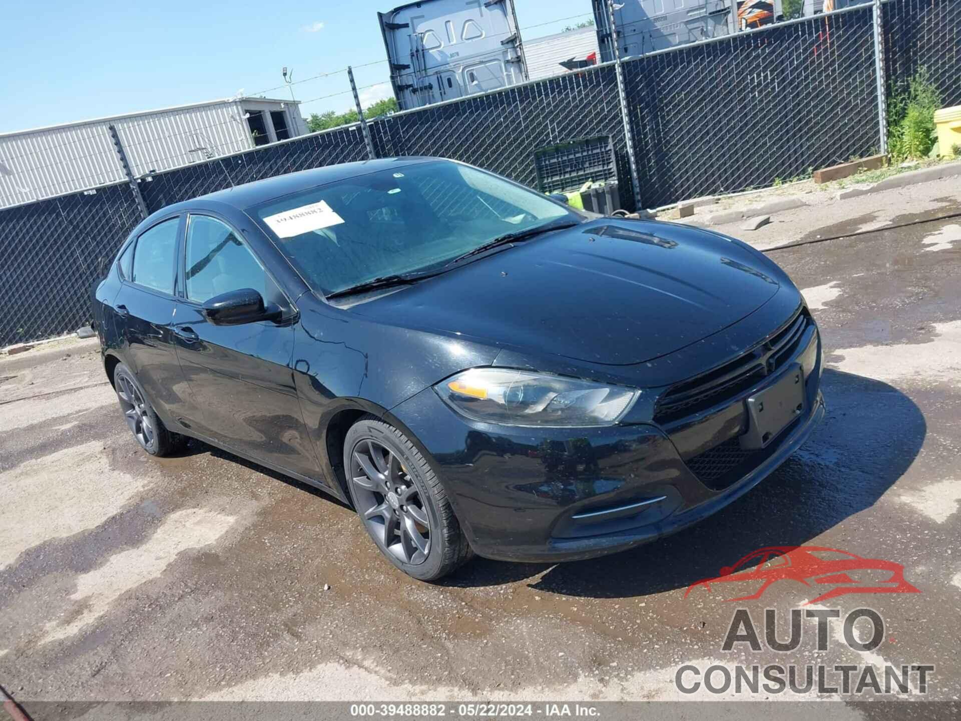 DODGE DART 2016 - 1C3CDFAA1GD530478