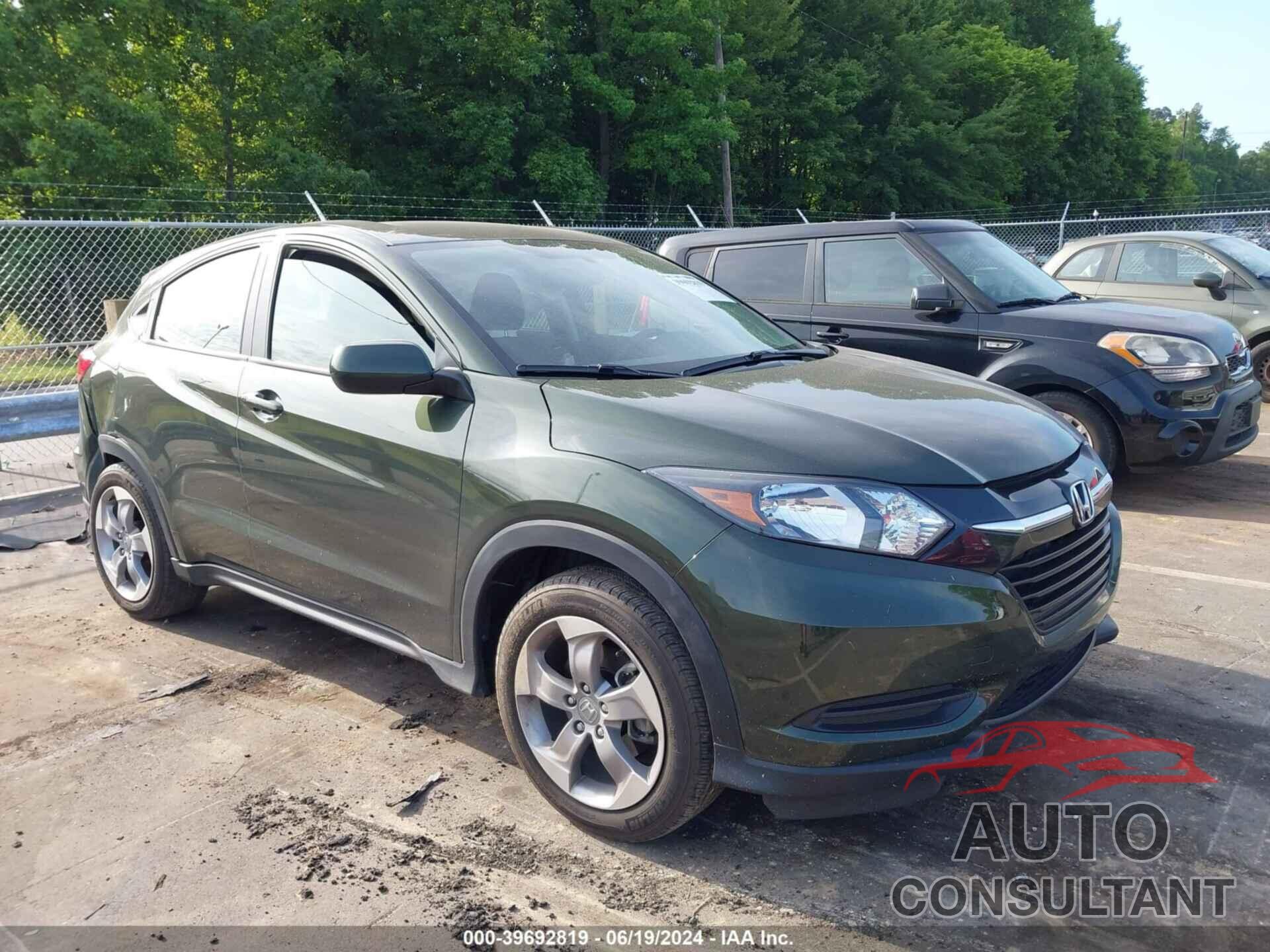 HONDA HR-V 2017 - 3CZRU5H34HM728320