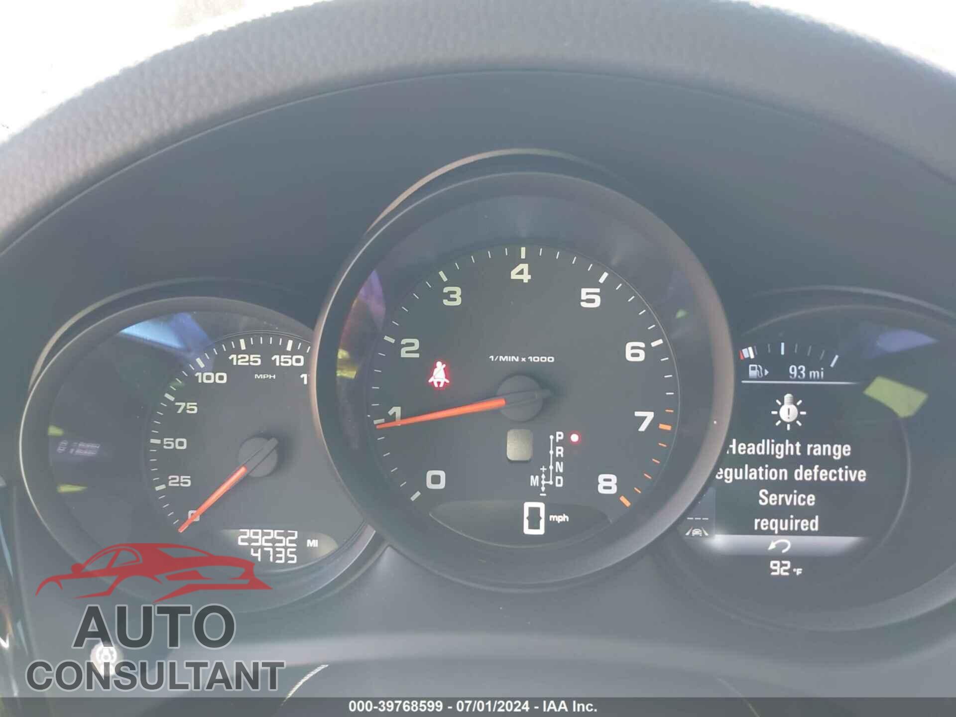 PORSCHE MACAN 2020 - WP1AA2A5XLLB08506