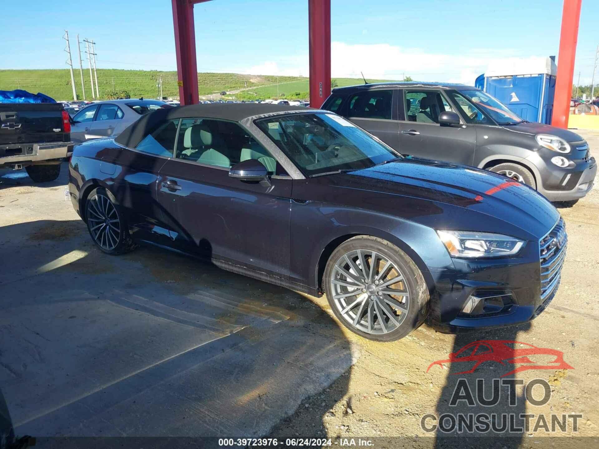 AUDI A5 2018 - WAU2NGF54JN018928