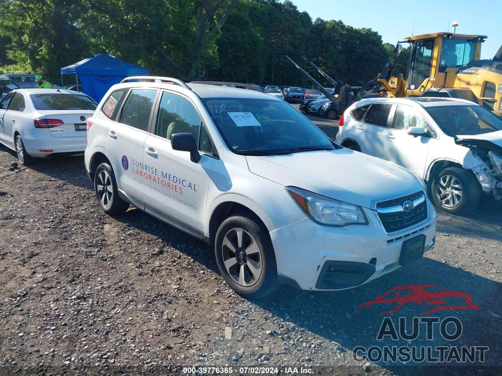 SUBARU FORESTER 2017 - JF2SJABC8HH519878