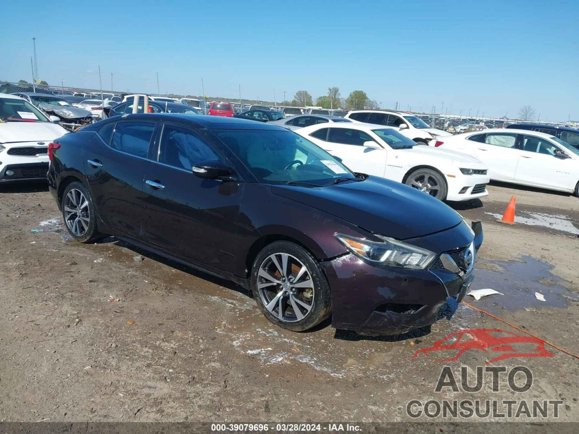 NISSAN MAXIMA 2017 - 1N4AA6APXHC404679