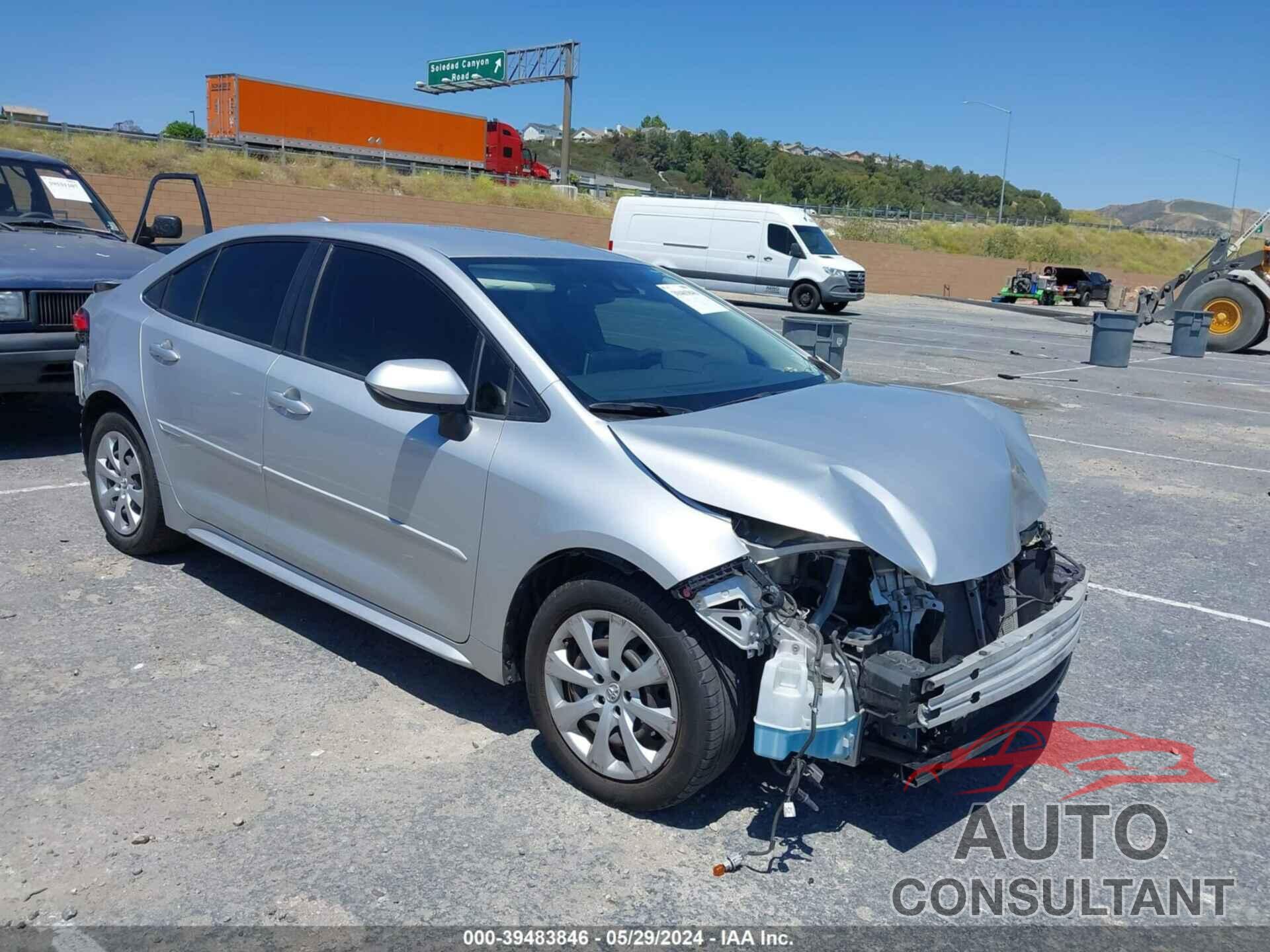 TOYOTA COROLLA 2020 - JTDEPRAE6LJ071203