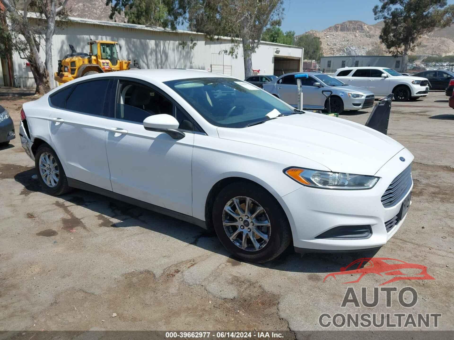 FORD FUSION 2016 - 3FA6P0G74GR147429