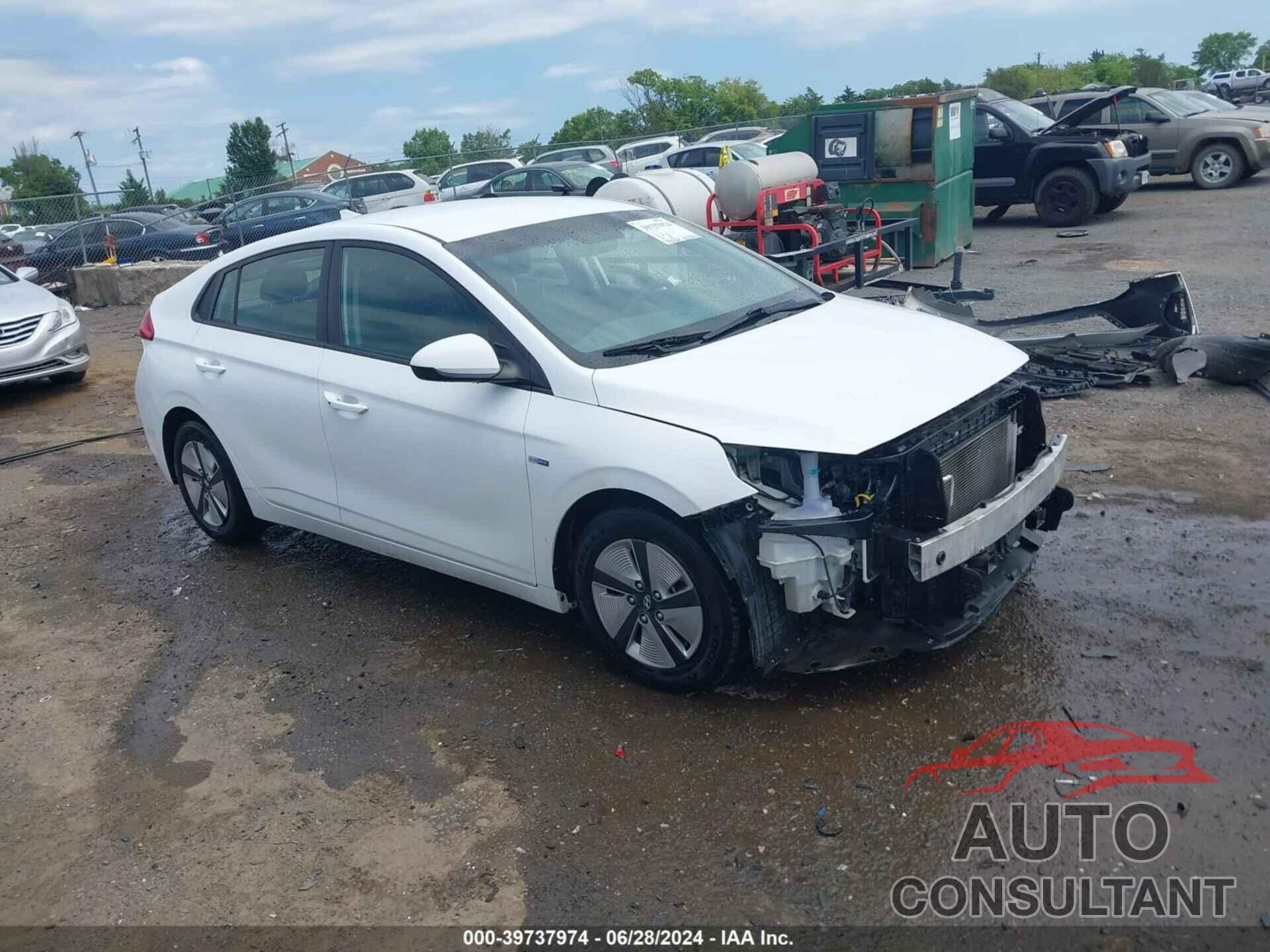 HYUNDAI IONIQ HYBRID 2019 - KMHC65LC0KU179288