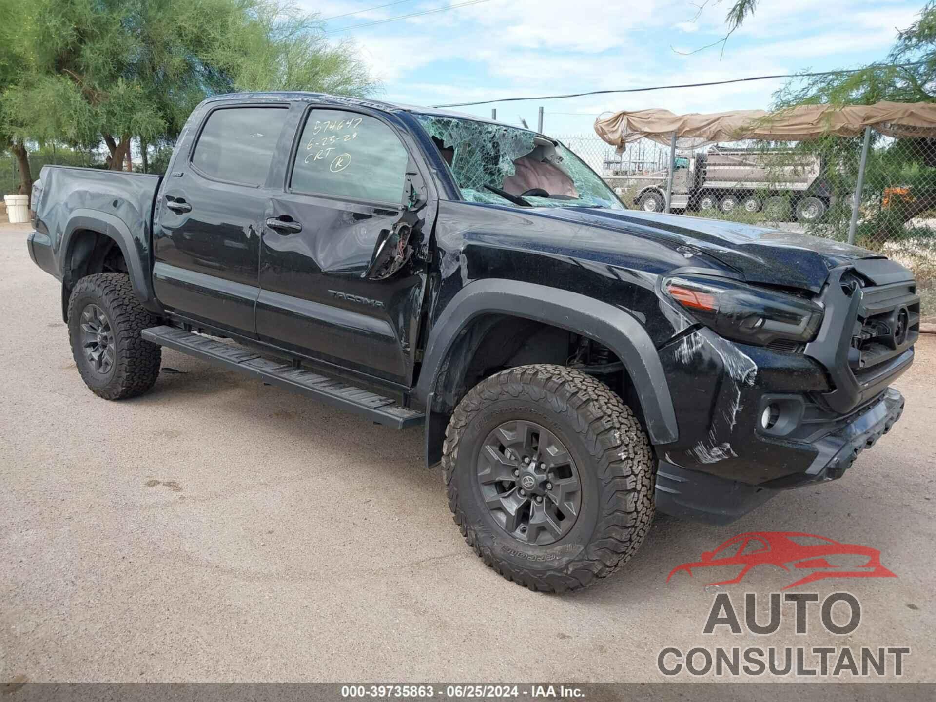 TOYOTA TACOMA 2021 - 5TFCZ5AN8MX262372