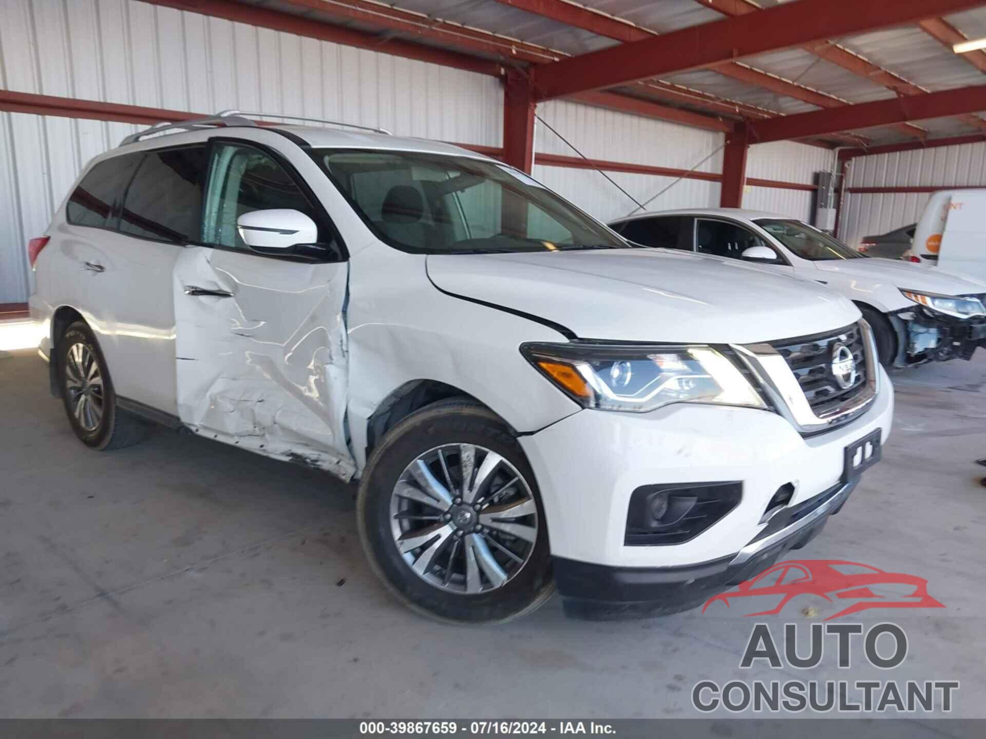 NISSAN PATHFINDER 2019 - 5N1DR2MN9KC602420