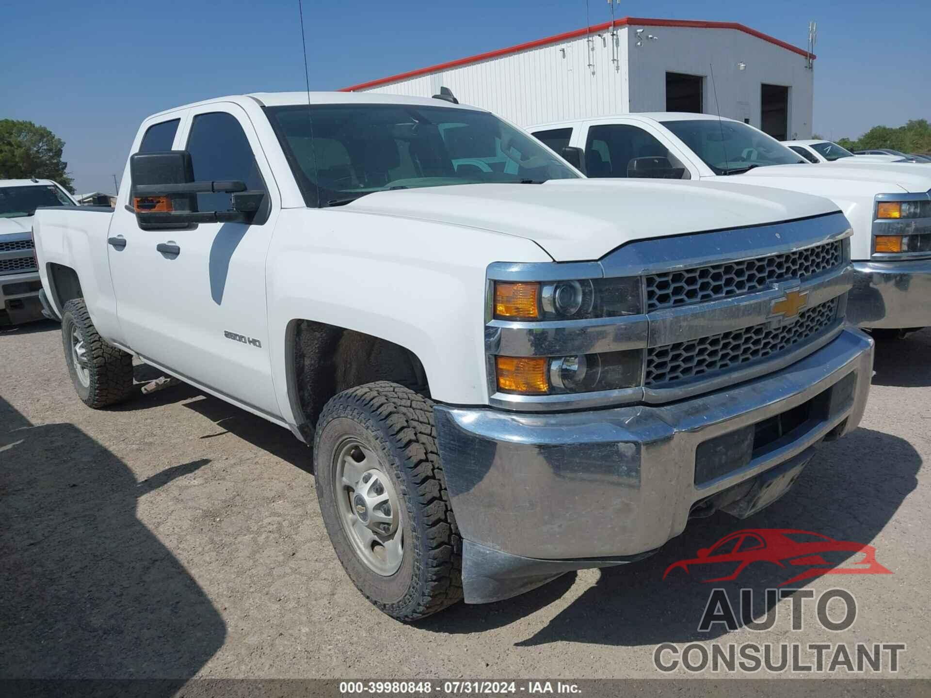 CHEVROLET SILVERADO 2500HD 2019 - 2GC2KREG0K1207718