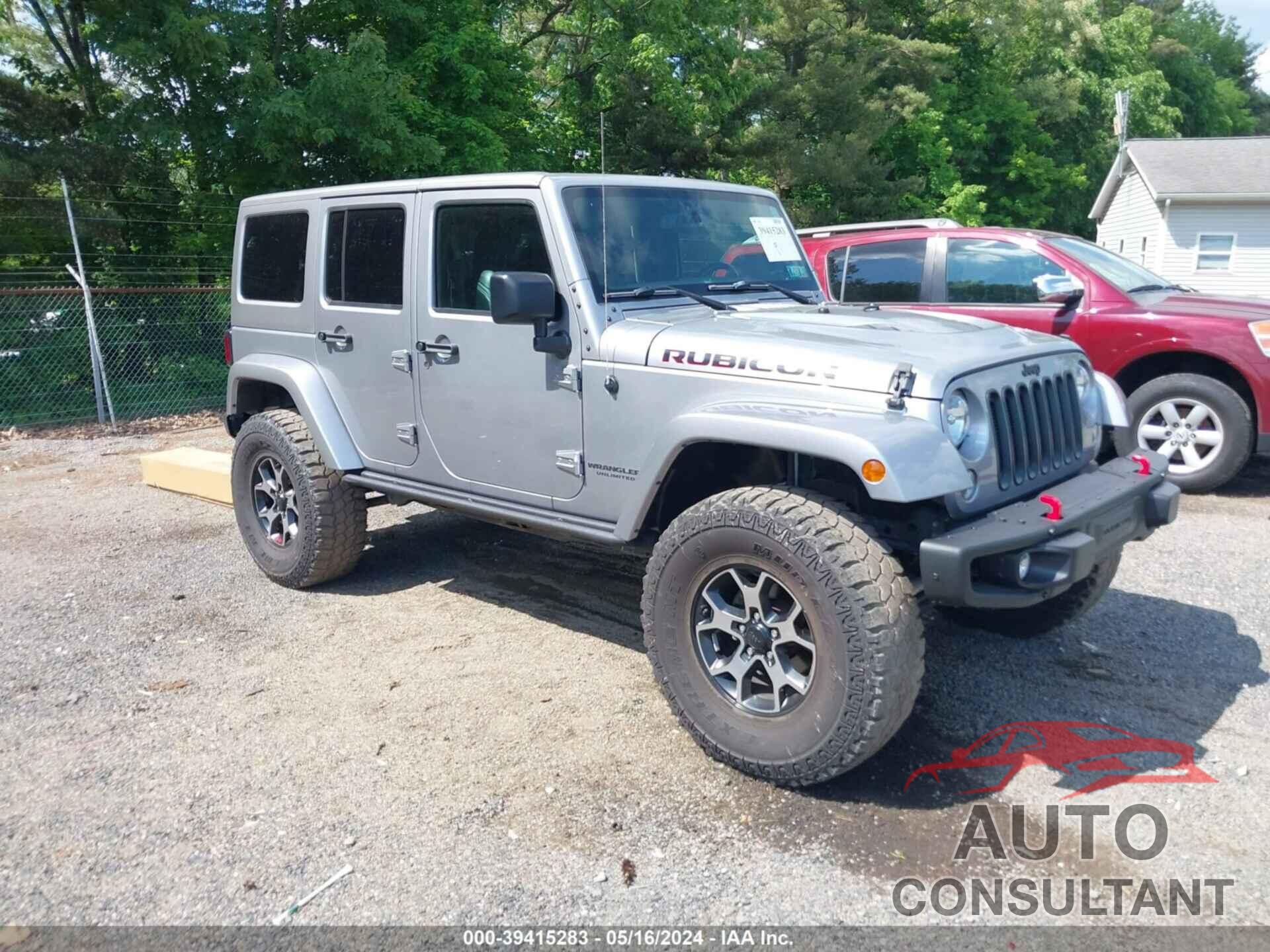 JEEP WRANGLER UNLIMITED 2016 - 1C4BJWFG2GL139200