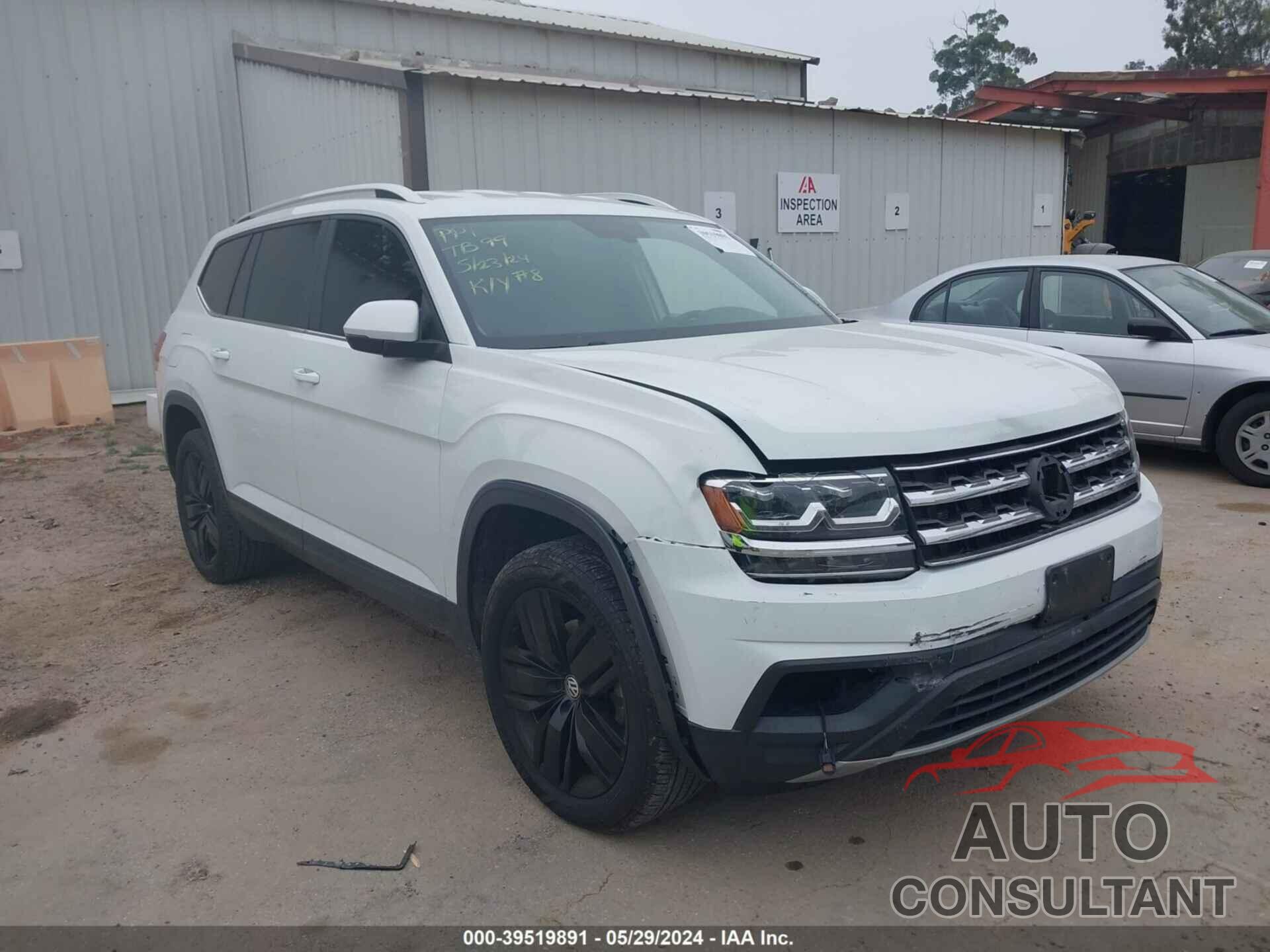 VOLKSWAGEN ATLAS 2018 - 1V2KR2CA3JC538933