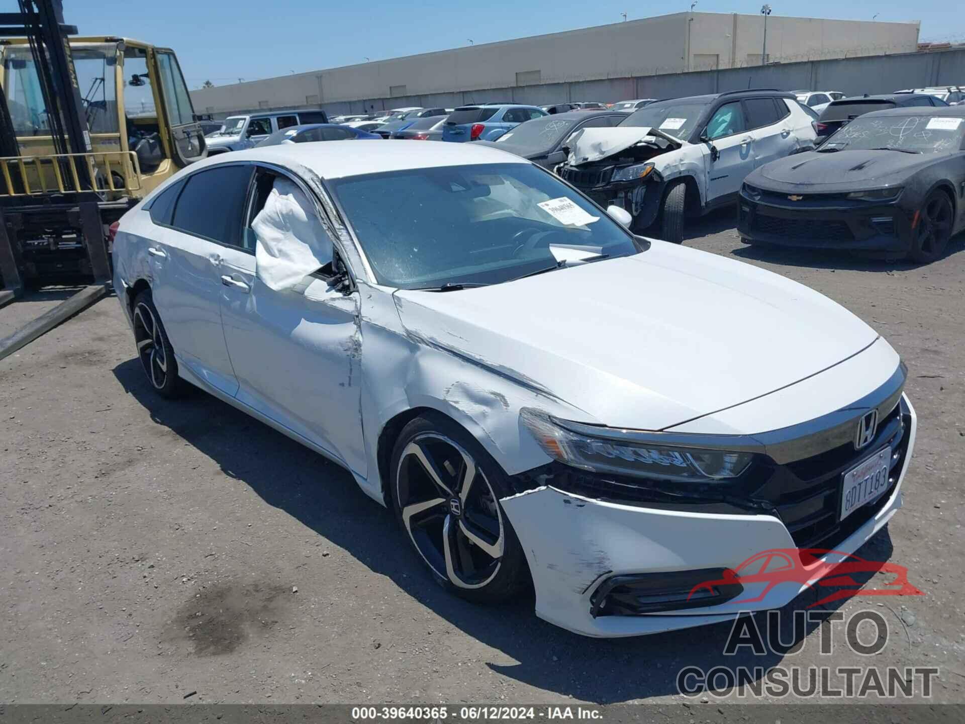 HONDA ACCORD 2018 - 1HGCV1F32JA169259