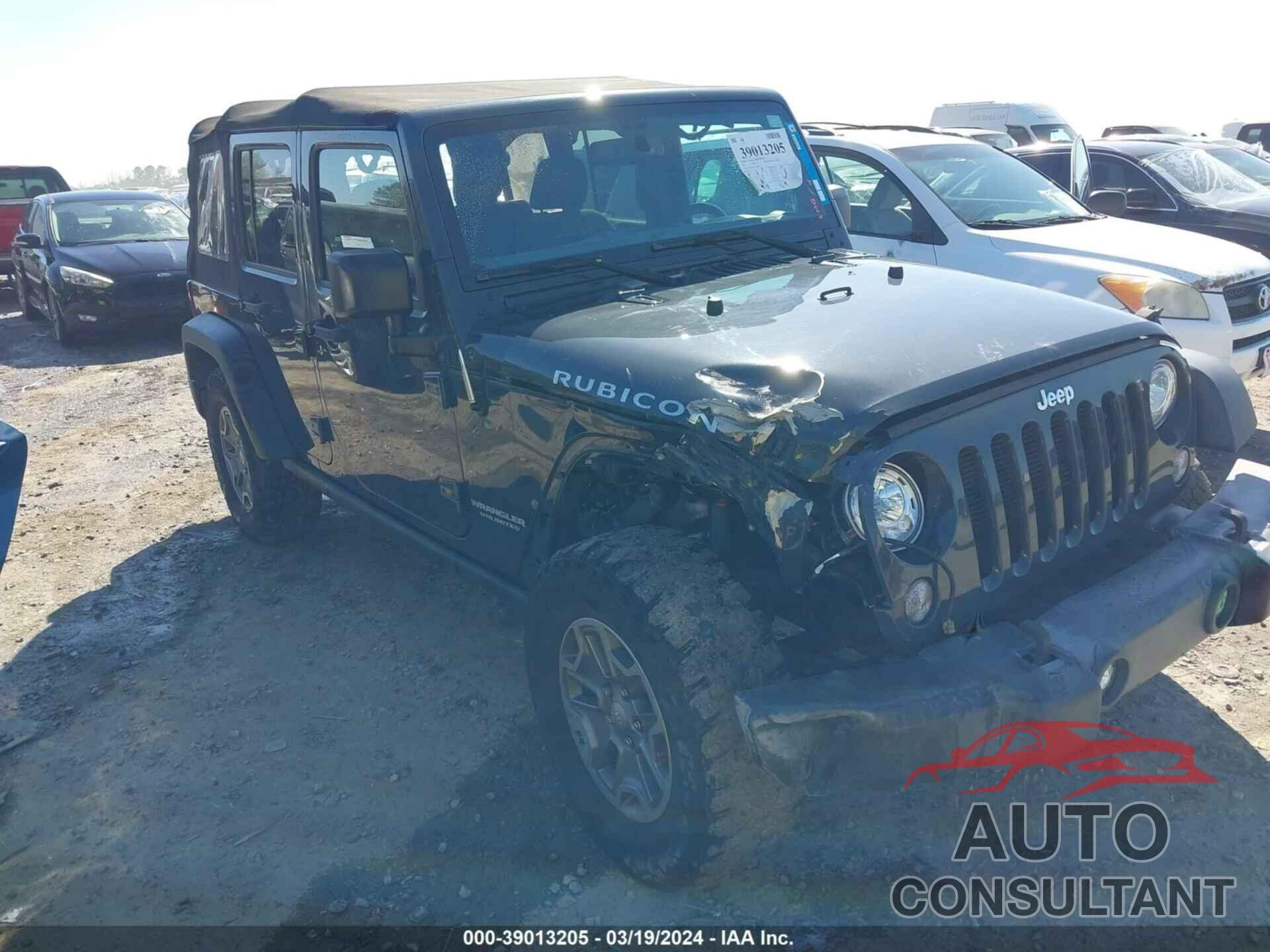 JEEP WRANGLER UNLIMITED 2017 - 1C4BJWFG2HL656630