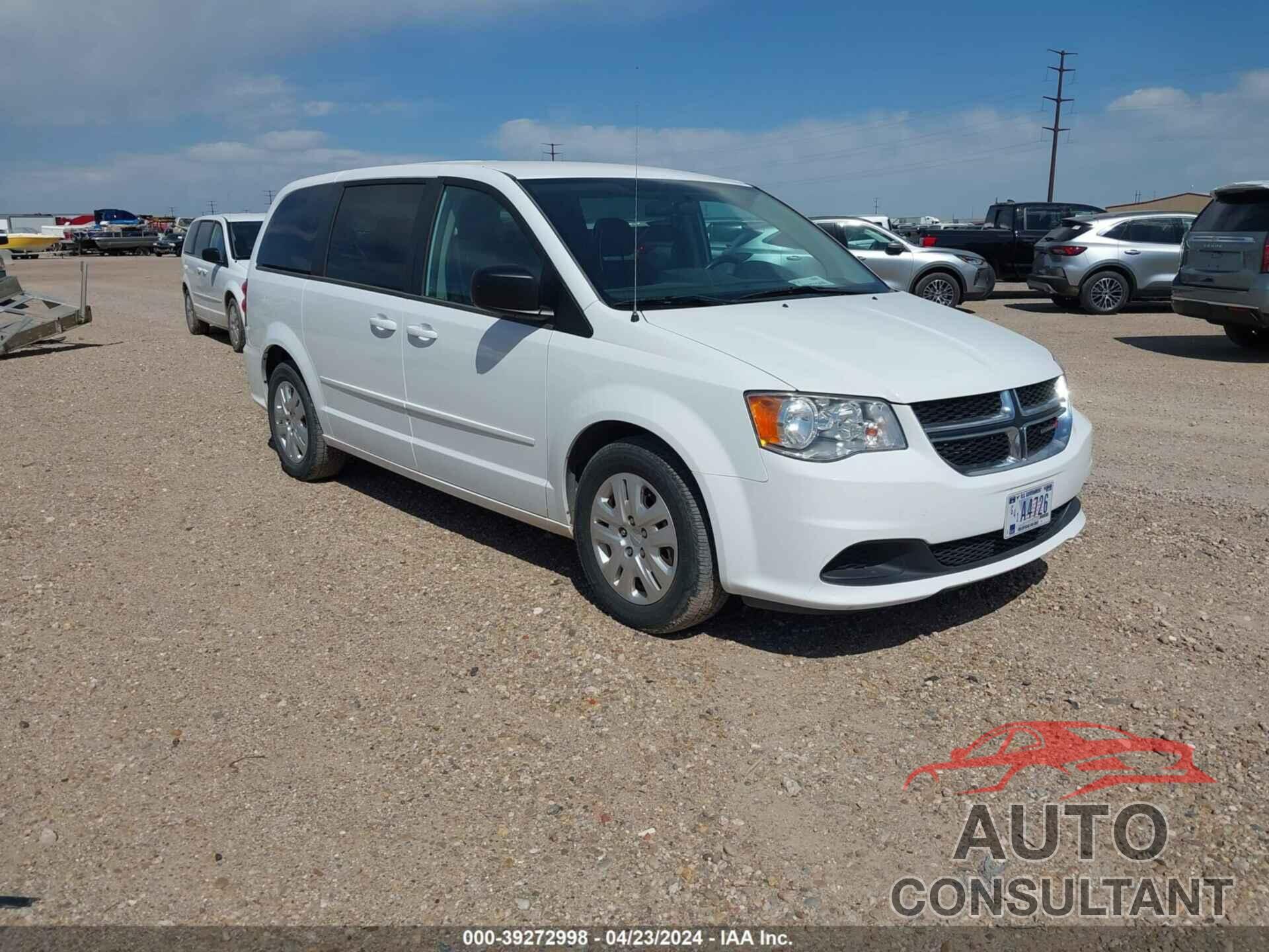 DODGE GRAND CARAVAN 2016 - 2C4RDGBG1GR114796