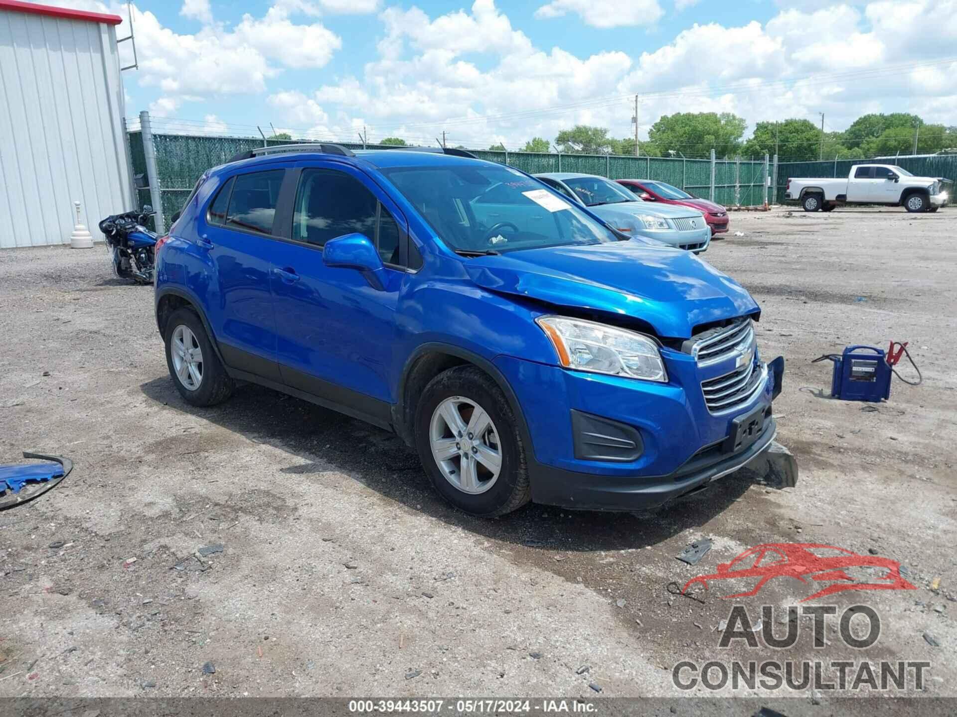 CHEVROLET TRAX 2016 - KL7CJLSB1GB534517