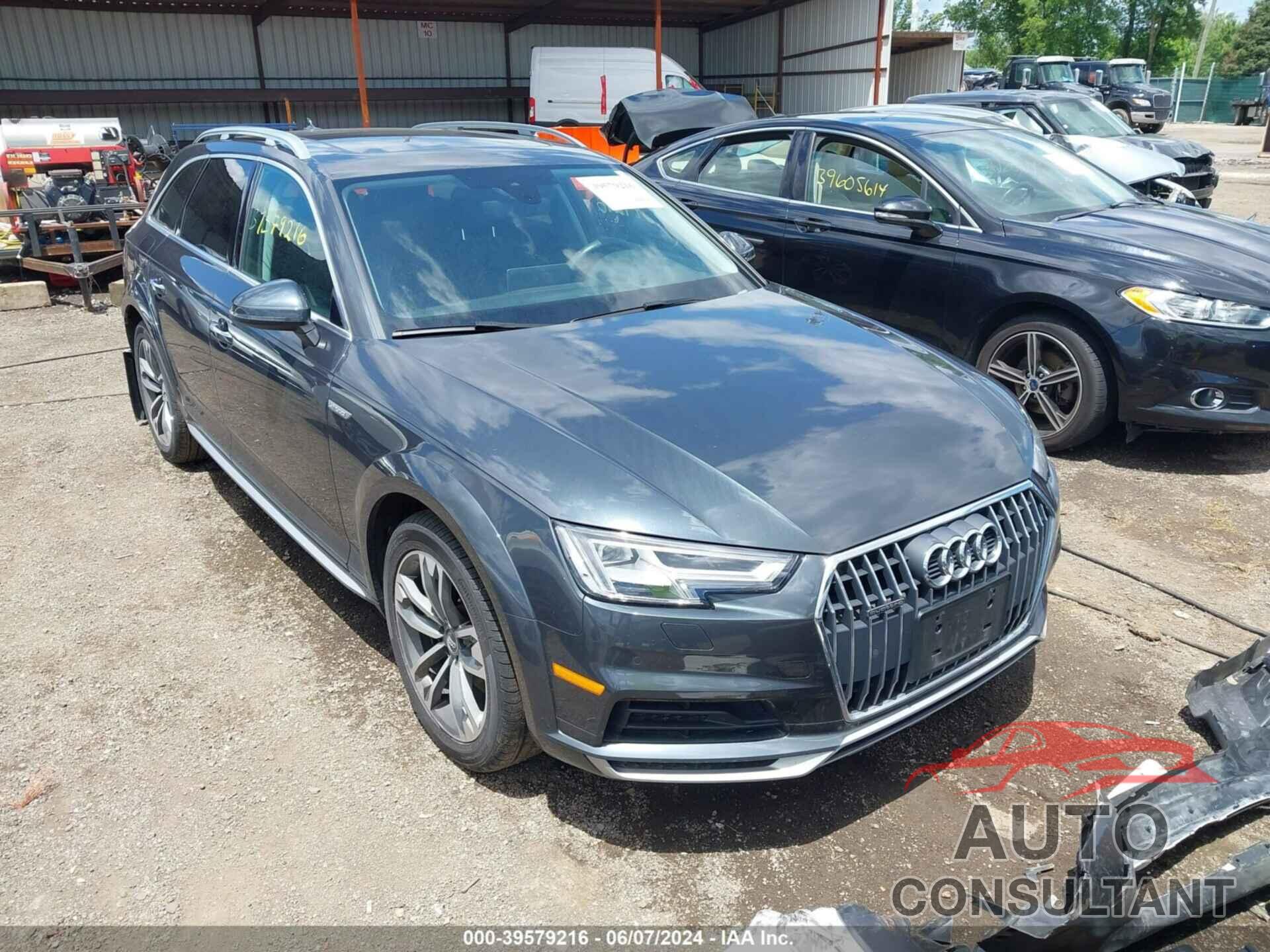 AUDI A4 ALLROAD 2019 - WA18NAF45KA008218