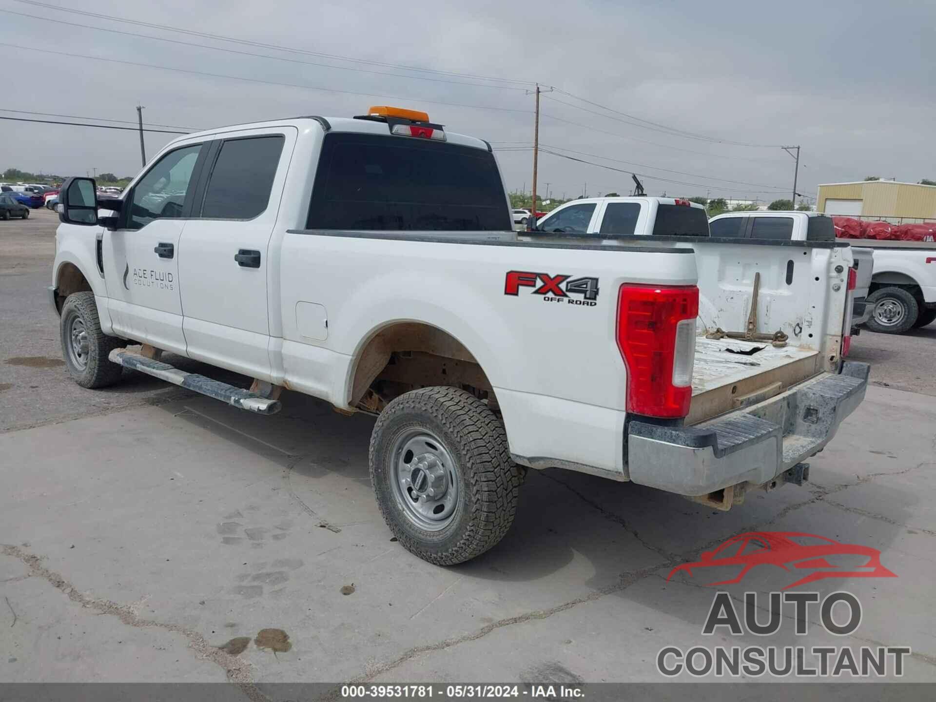 FORD F-250 2019 - 1FT7W2B60KEF21364