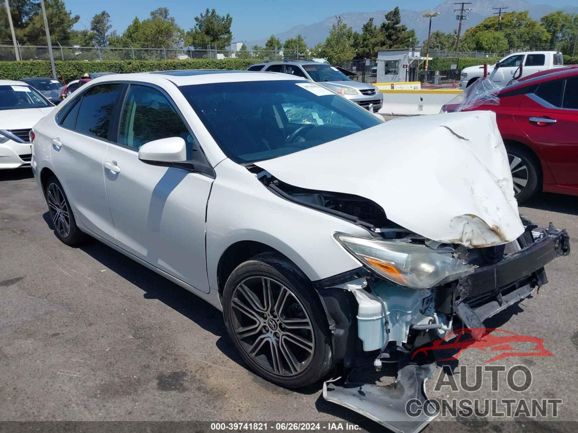 TOYOTA CAMRY 2016 - 4T1BF1FK1GU190329