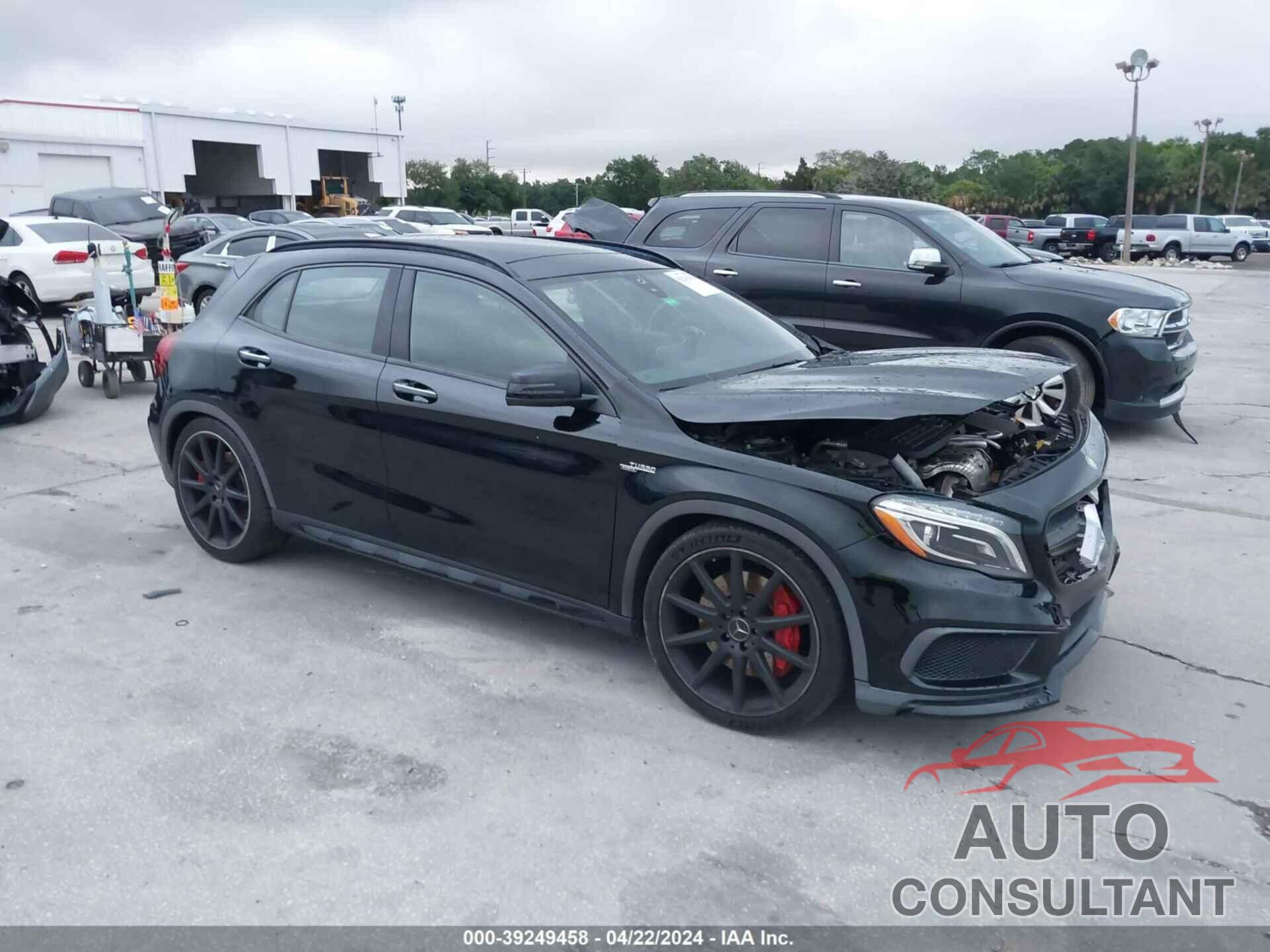 MERCEDES-BENZ AMG GLA 45 2016 - WDDTG5CBXGJ266252