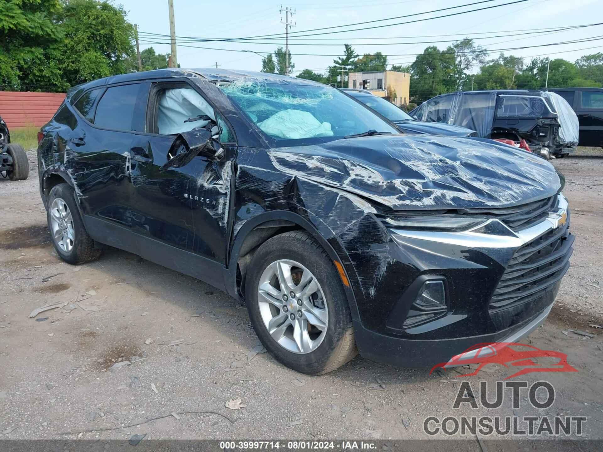 CHEVROLET BLAZER 2021 - 3GNKBCRS1MS571009