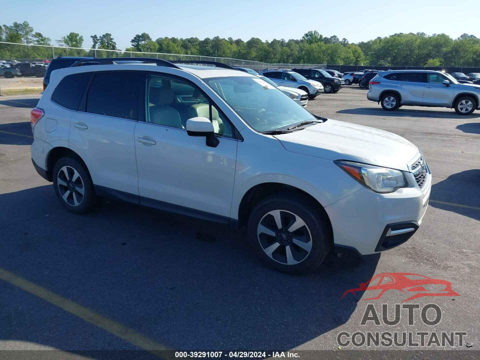 SUBARU FORESTER 2017 - JF2SJAJC1HH573699