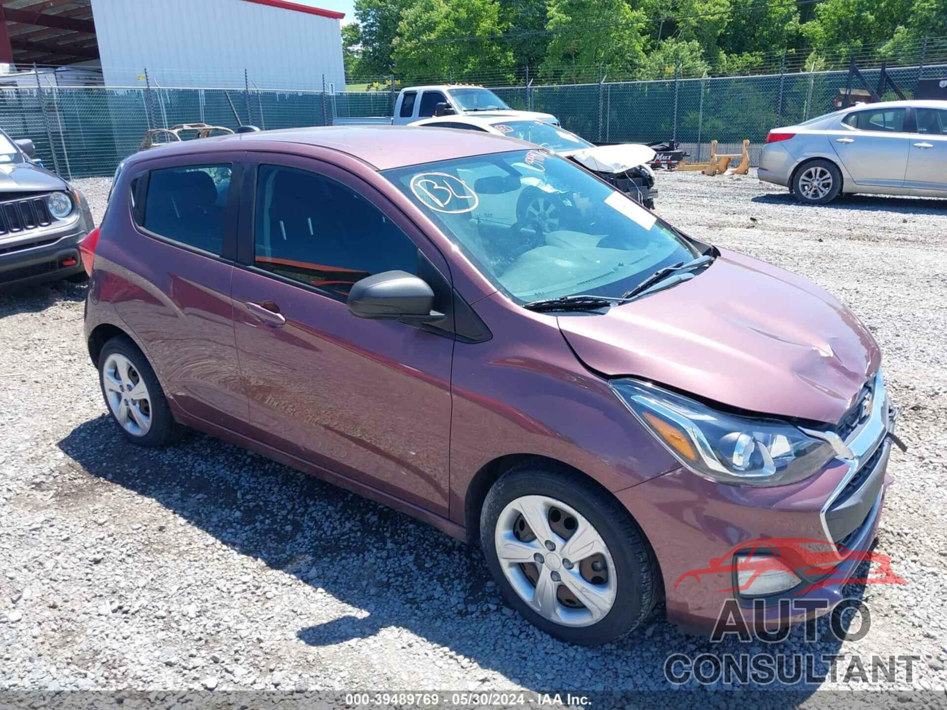 CHEVROLET SPARK 2019 - KL8CB6SA3KC799878