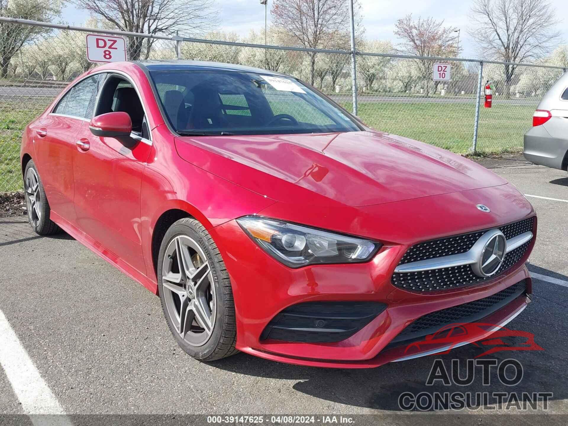 MERCEDES-BENZ CLA 250 COUPE 2022 - W1K5J4HB2NN296154