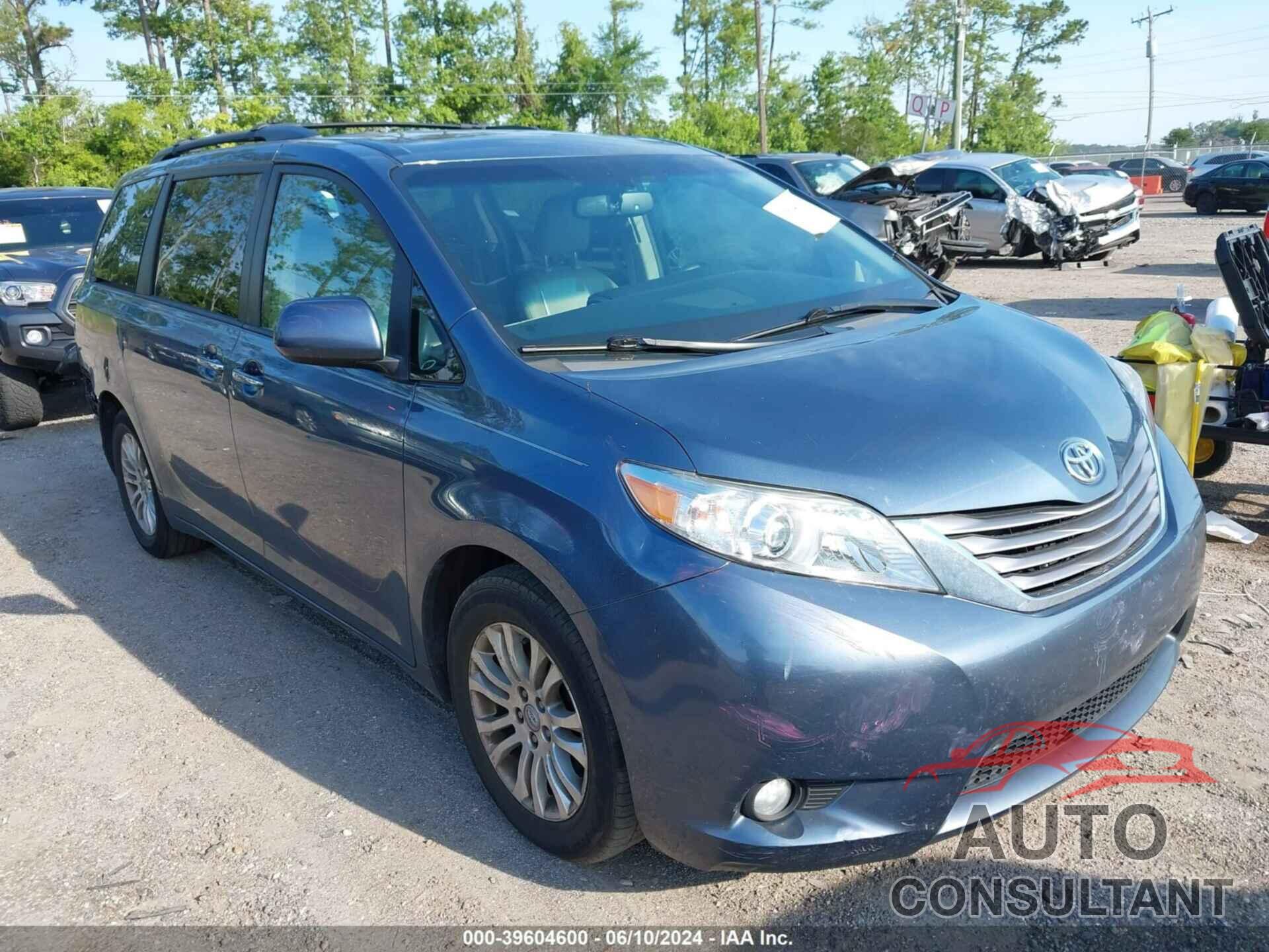 TOYOTA SIENNA 2017 - 5TDYZ3DC9HS853293