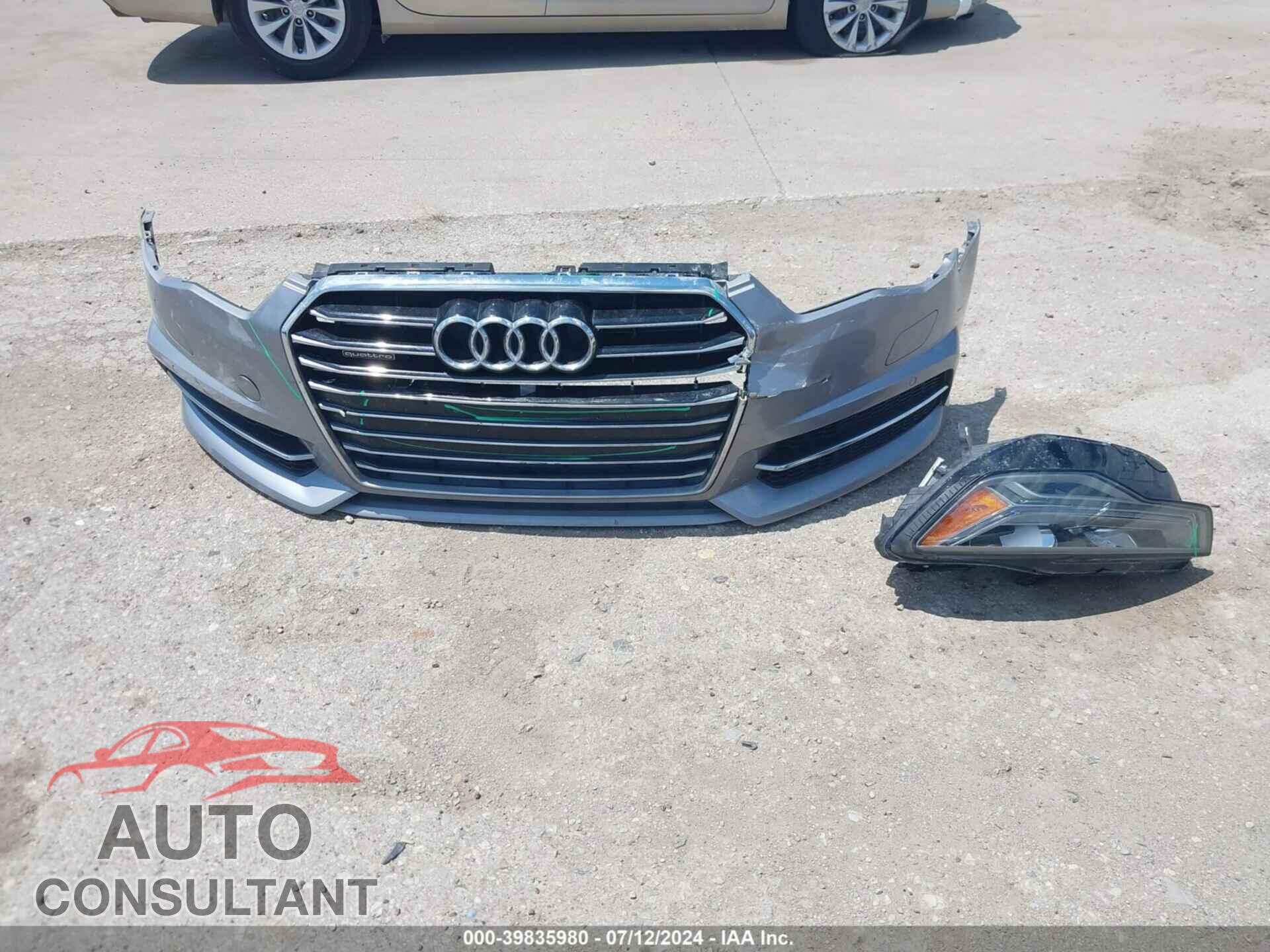 AUDI A6 2016 - WAUGFAFC5GN107589