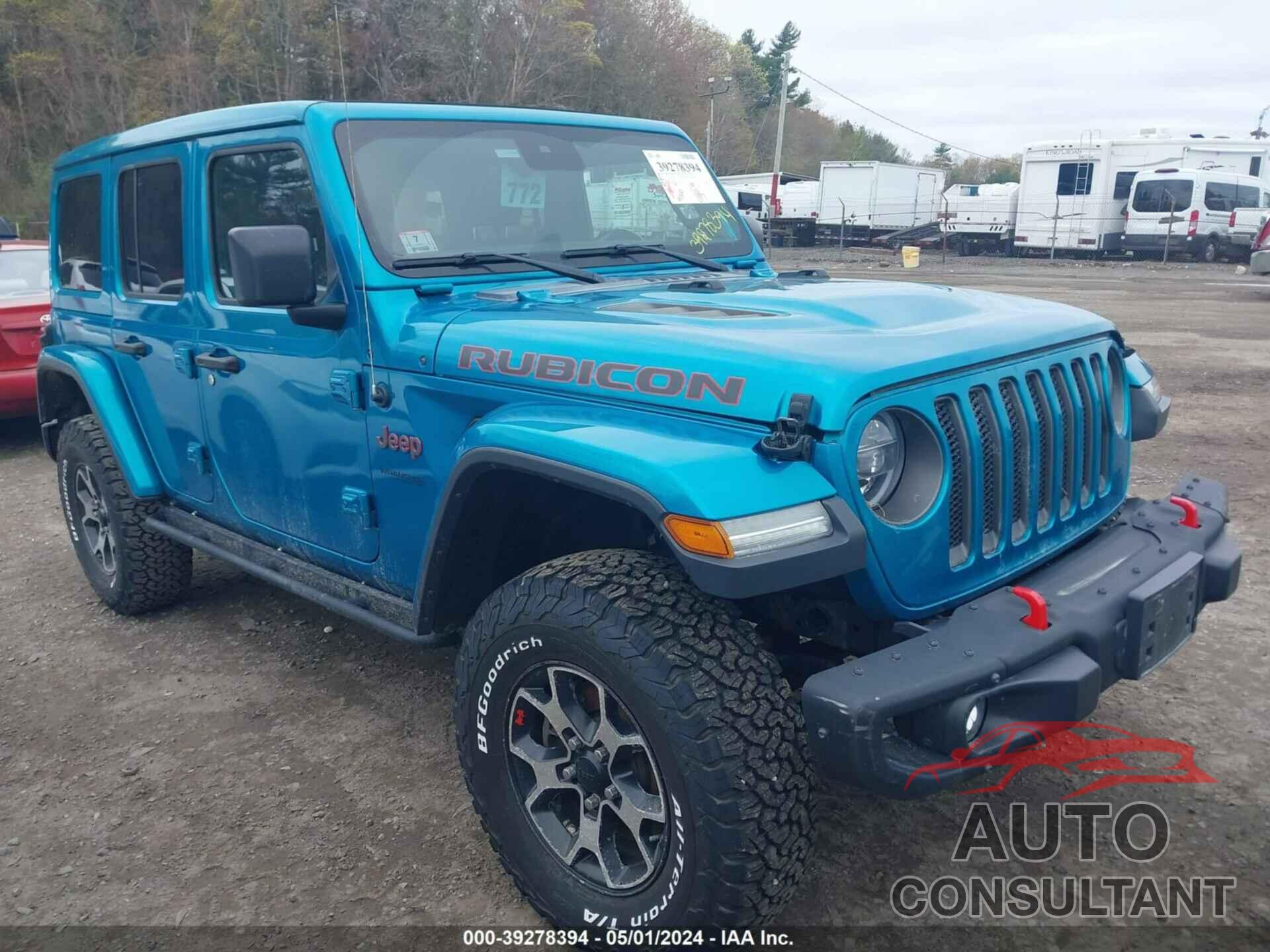JEEP WRANGLER UNLIMITED 2020 - 1C4HJXFG6LW256450