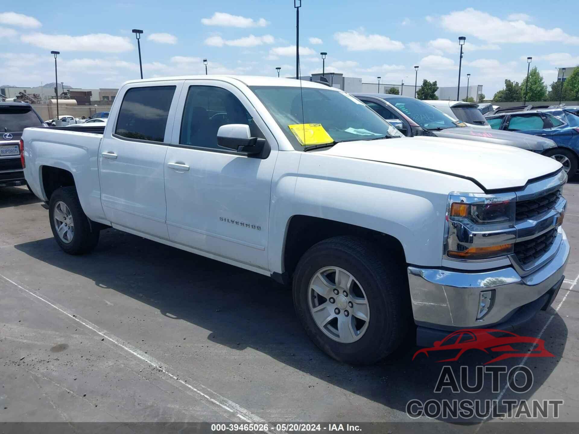CHEVROLET SILVERADO 1500 2018 - 3GCPCREC3JG204284