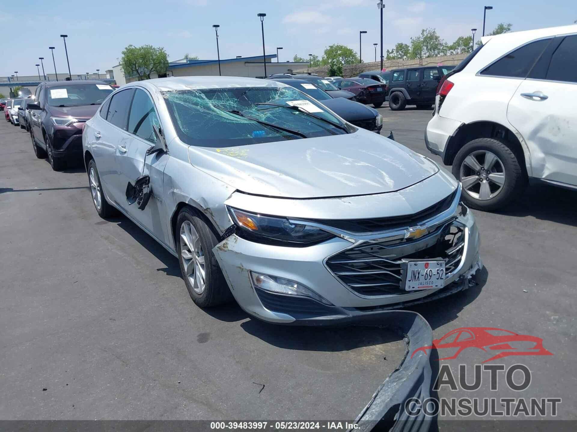 CHEVROLET MALIBU 2020 - 1G1ZD5ST2LF025976
