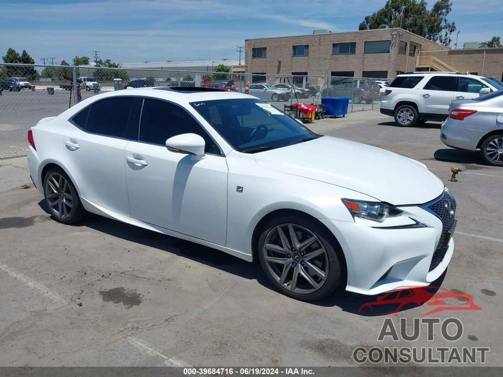 LEXUS IS 200T 2016 - JTHBA1D2XG5035308