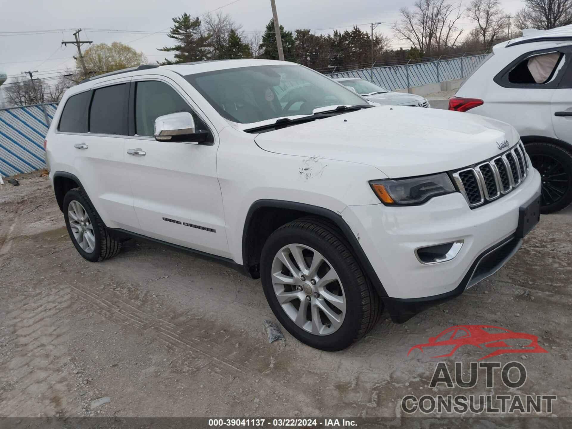JEEP GRAND CHEROKEE 2017 - 1C4RJFBG9HC684588