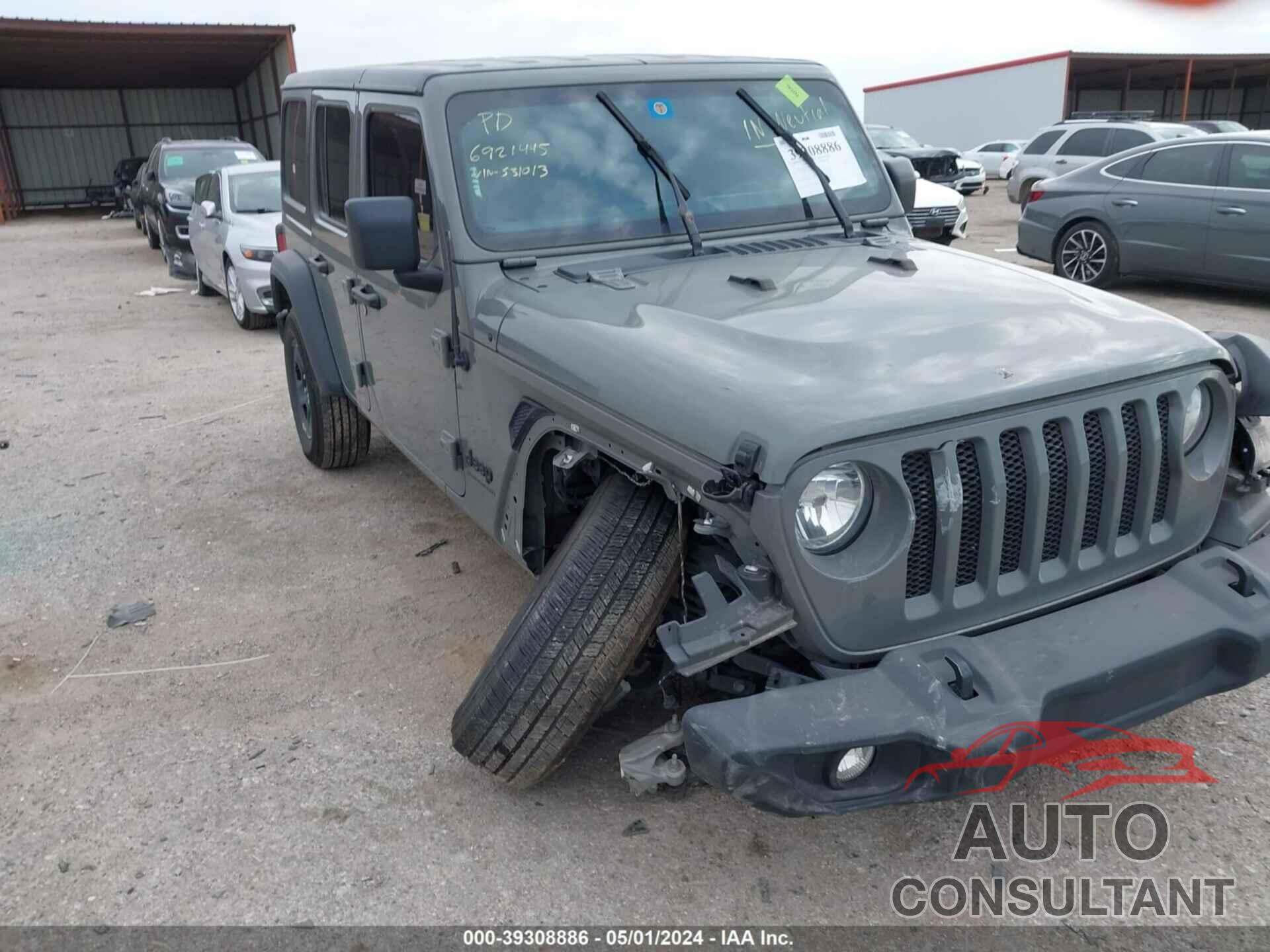 JEEP WRANGLER 2023 - 1C4HJXDN2PW531013