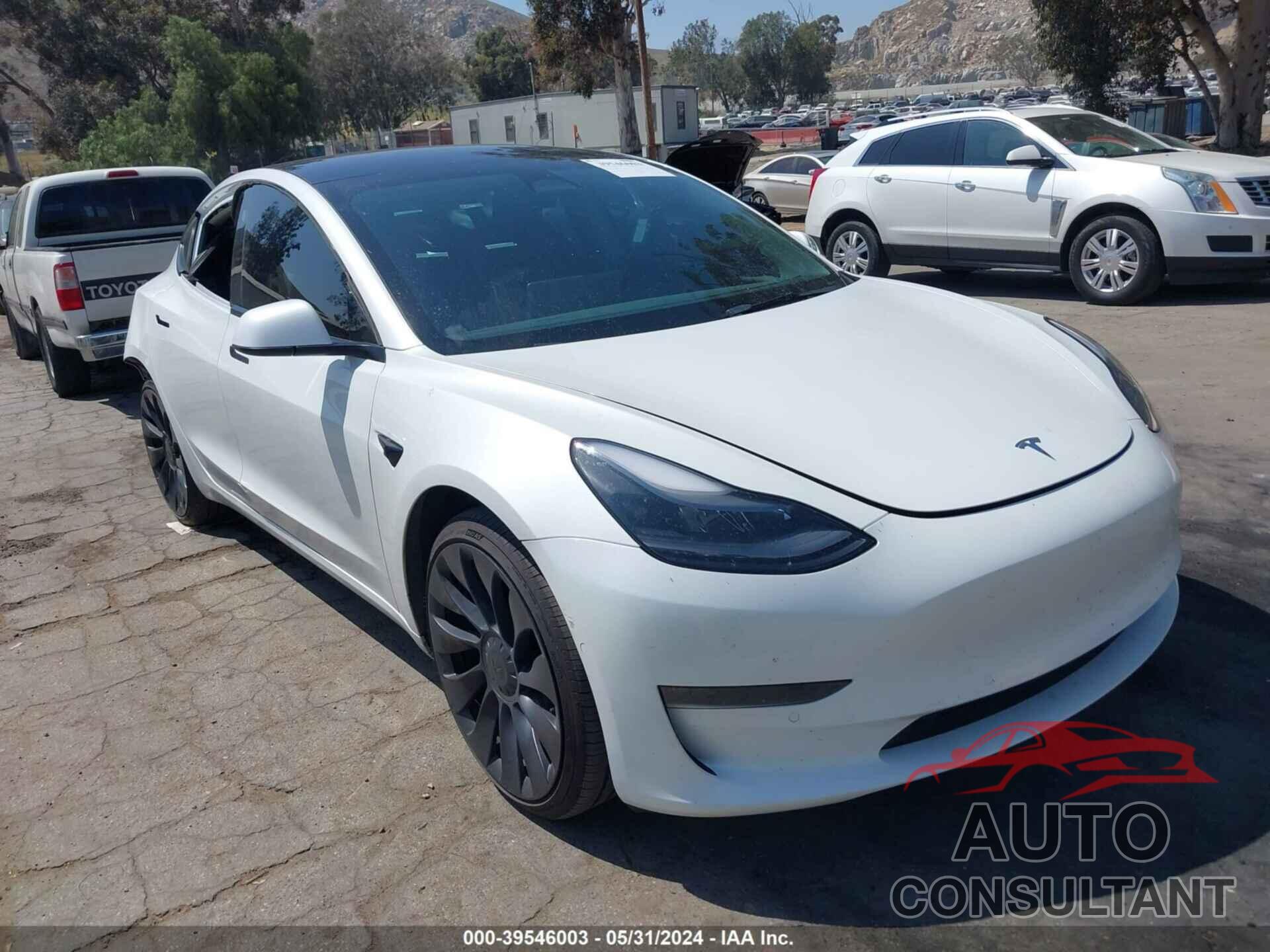 TESLA MODEL 3 2022 - 5YJ3E1EC7NF274392