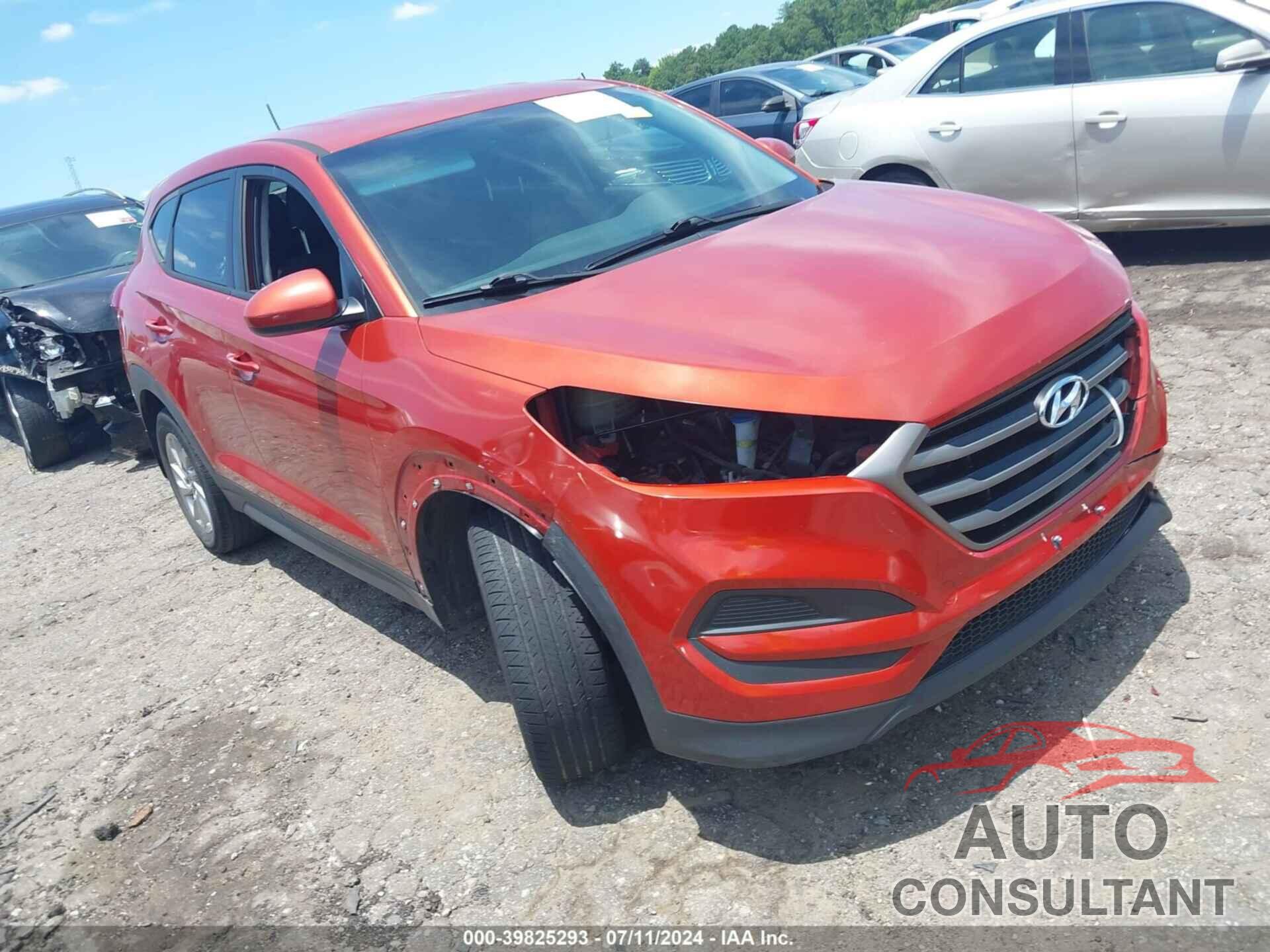 HYUNDAI TUCSON 2016 - KM8J23A46GU041166