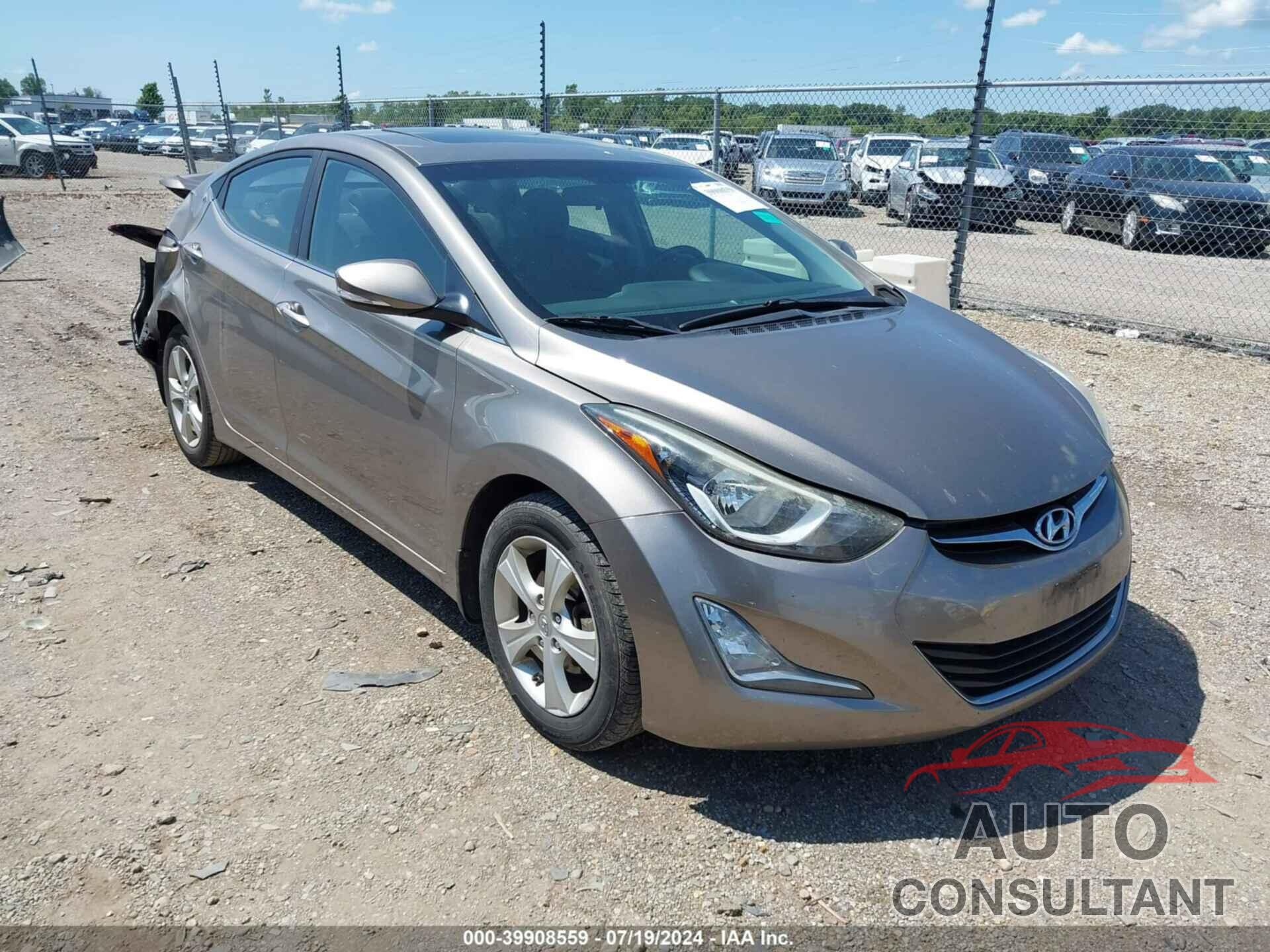 HYUNDAI ELANTRA 2016 - 5NPDH4AE9GH715044