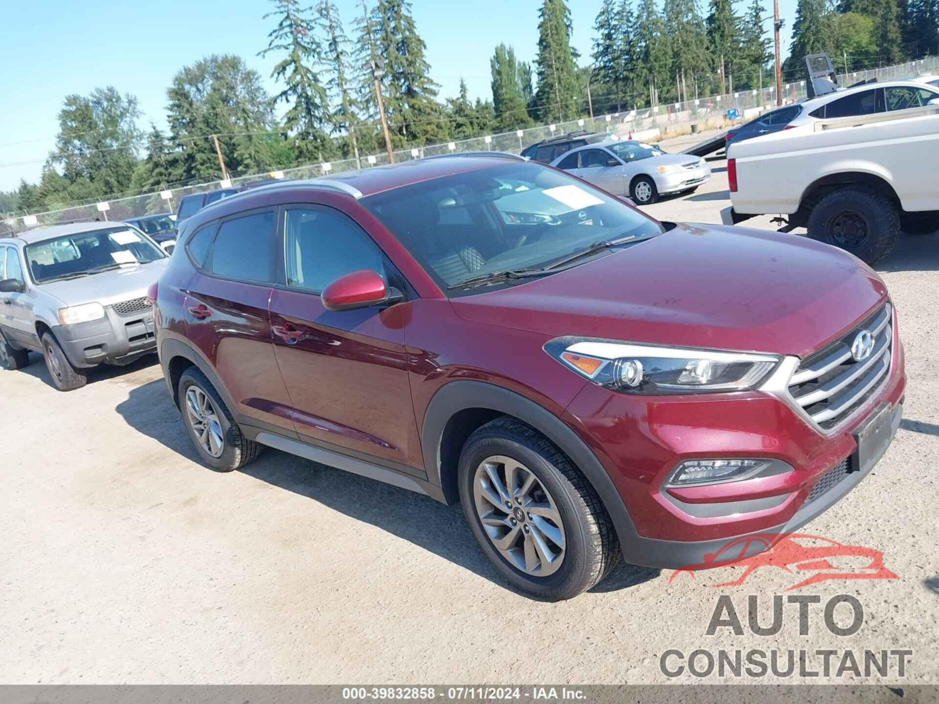 HYUNDAI TUCSON 2018 - KM8J3CA41JU625804