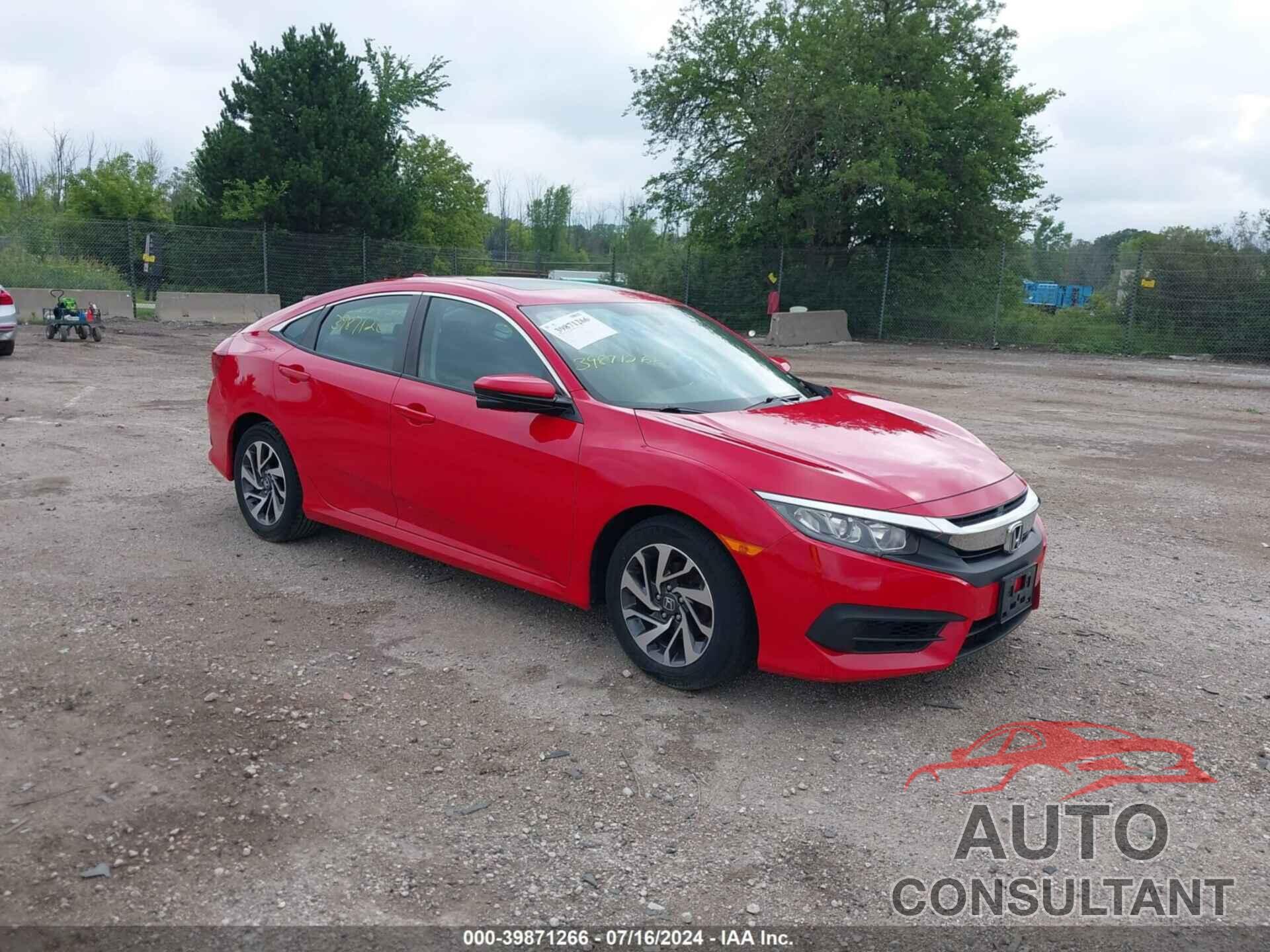 HONDA CIVIC 2017 - 2HGFC2F74HH561439