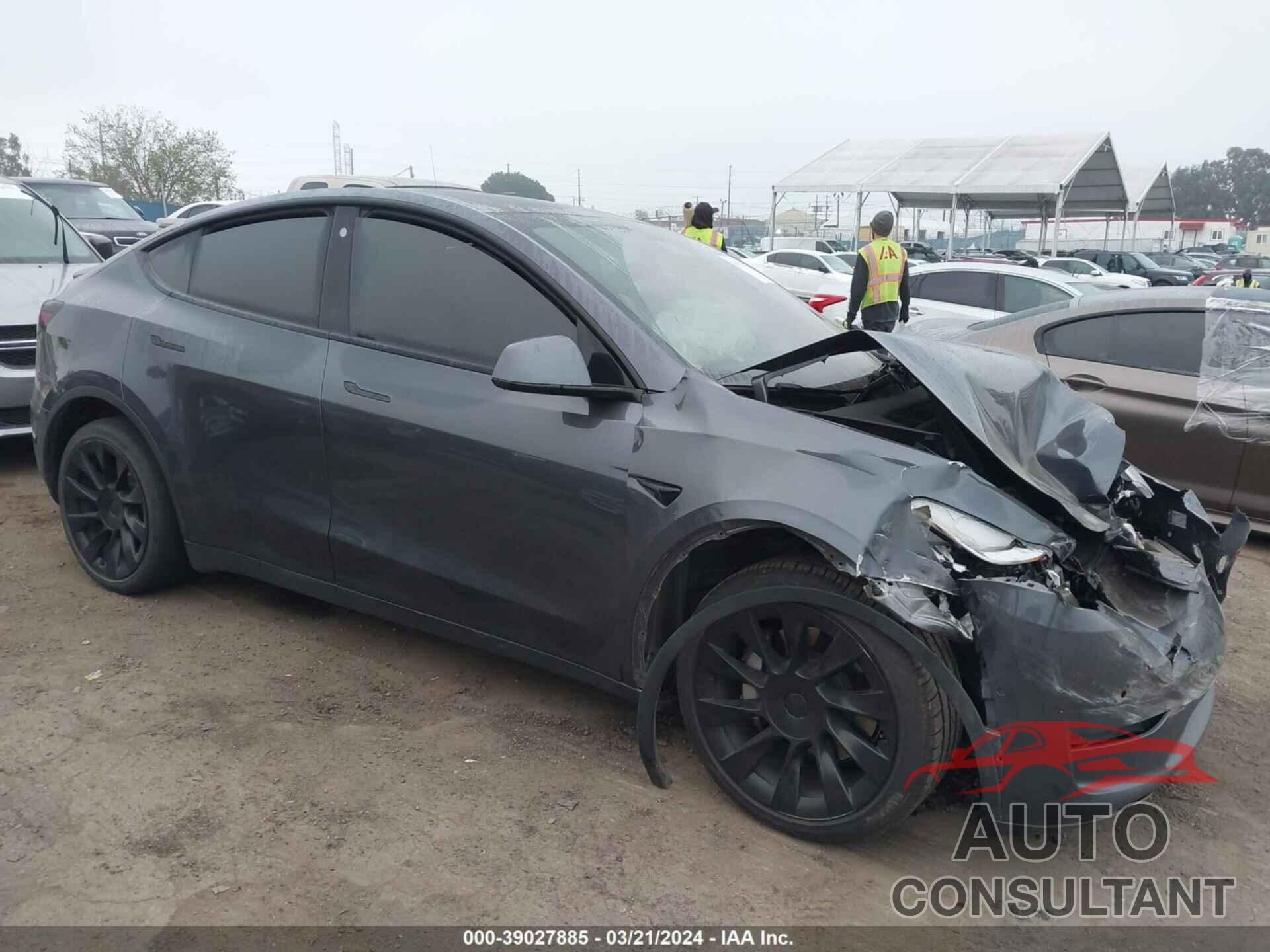 TESLA MODEL Y 2022 - 7SAYGDEE9NF307513