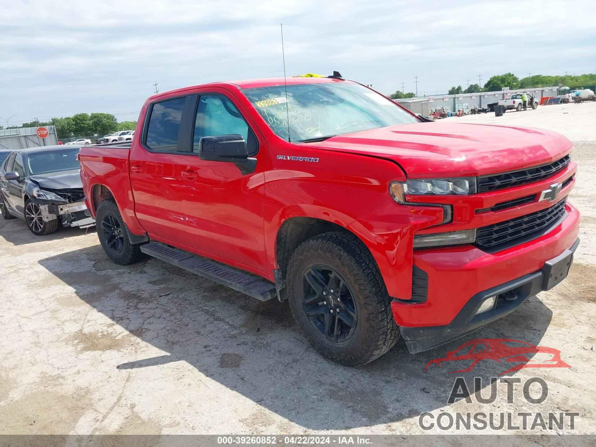 CHEVROLET SILVERADO 2020 - 3GCPWDEK5LG382606