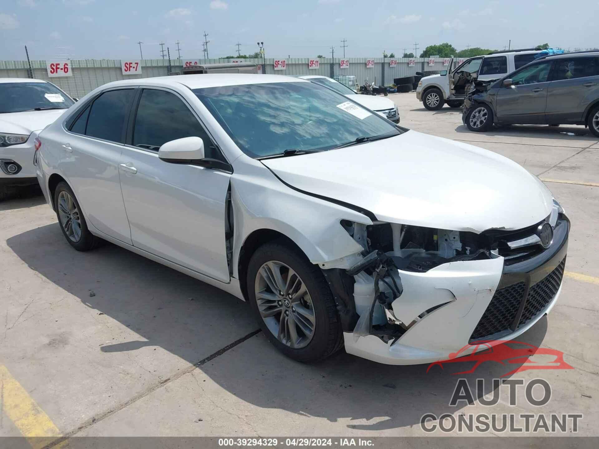 TOYOTA CAMRY 2017 - 4T1BF1FK8HU310919