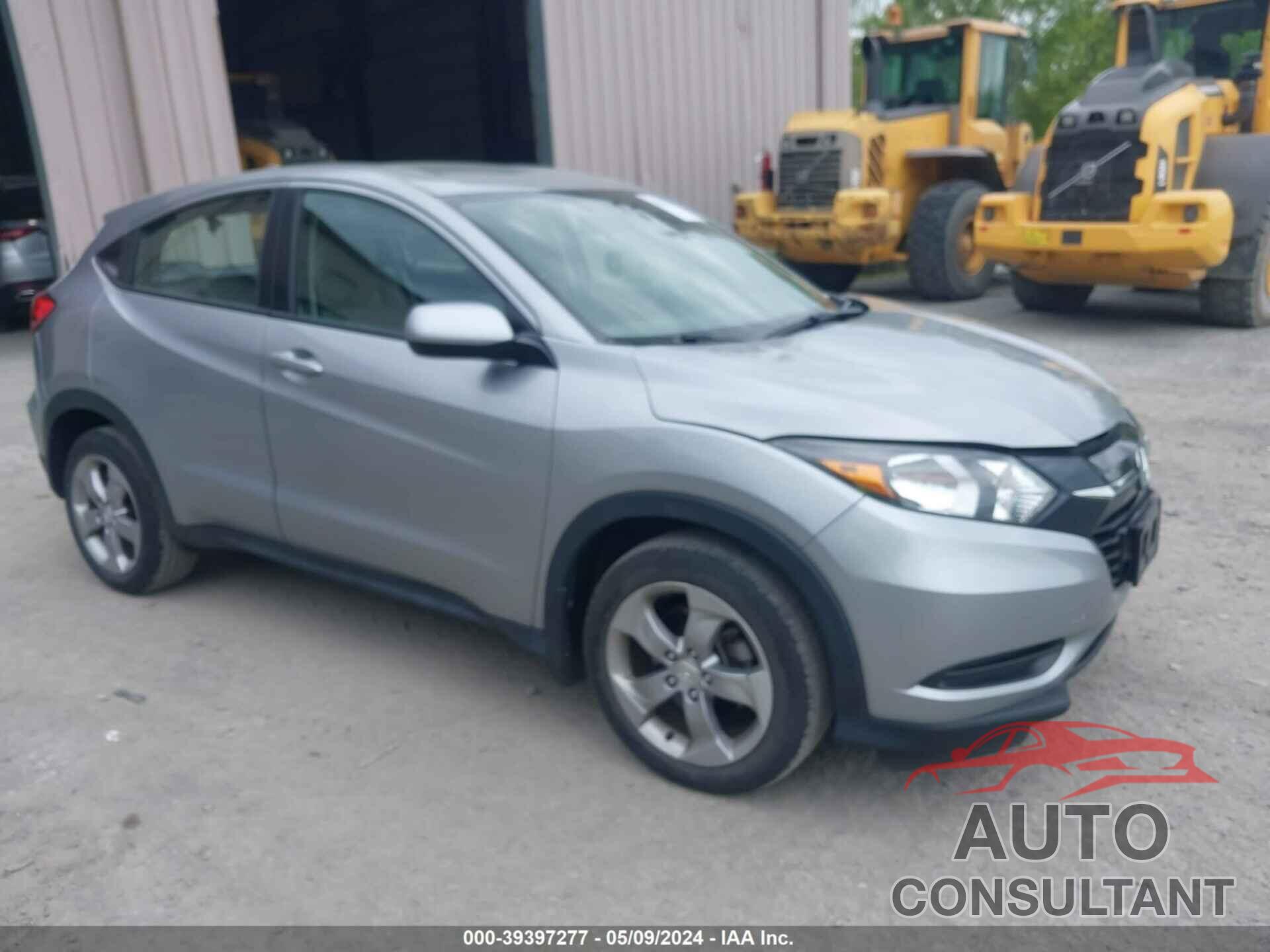 HONDA HR-V 2018 - 3CZRU6H30JG709502