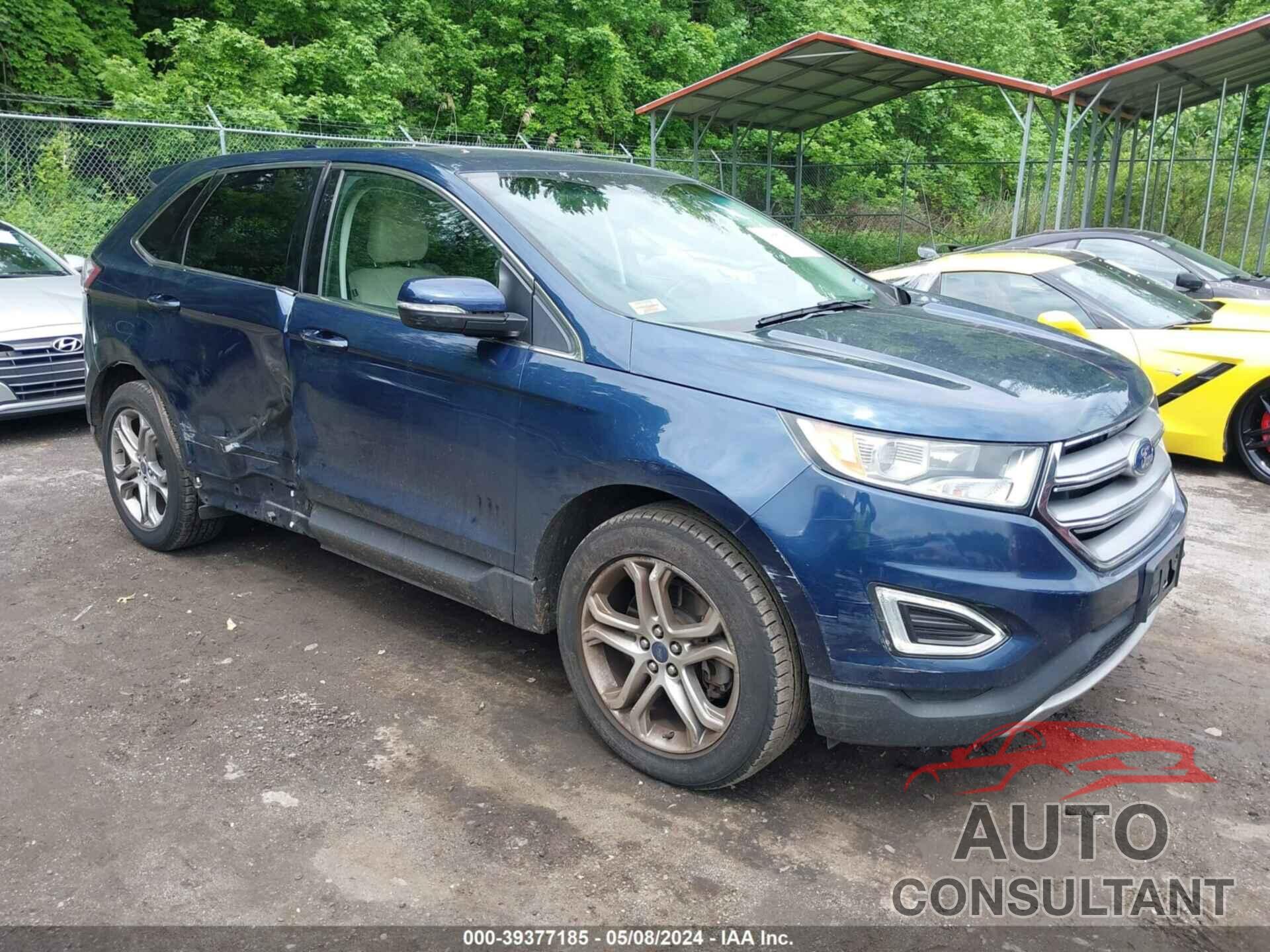 FORD EDGE 2017 - 2FMPK4K8XHBB87207