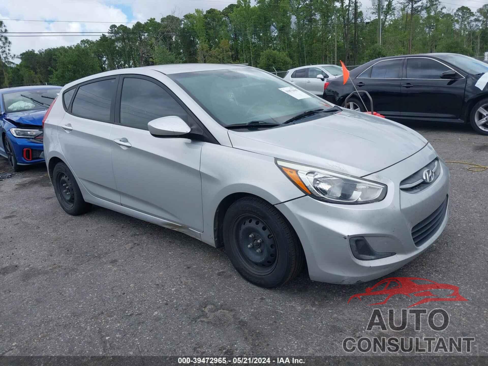 HYUNDAI ACCENT 2017 - KMHCT5AE1HU306491