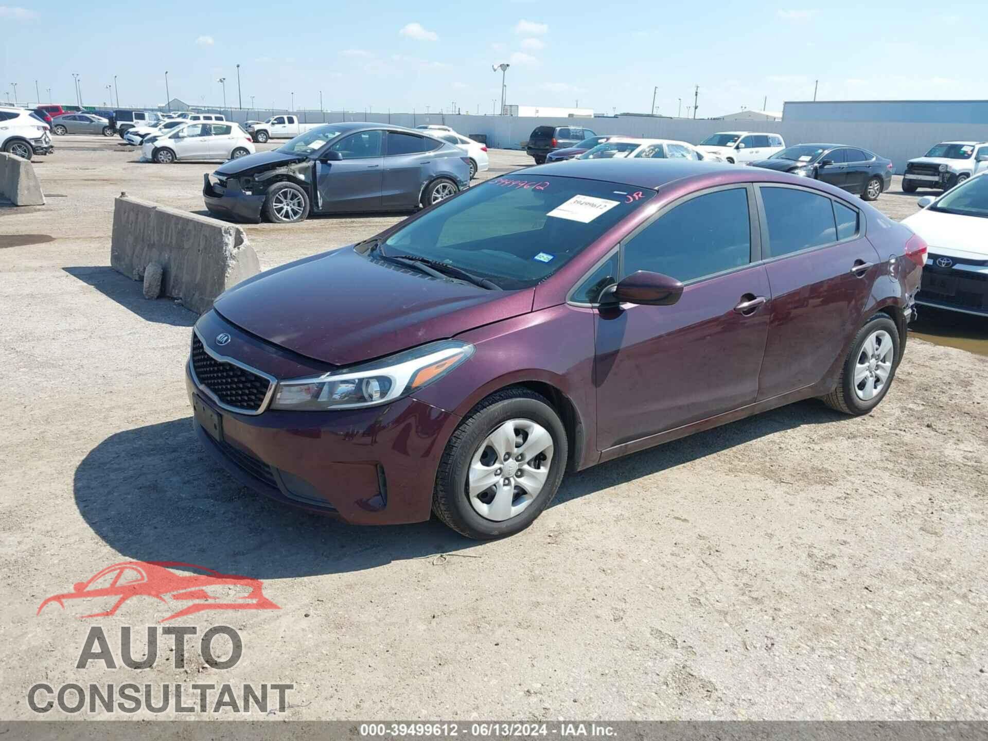 KIA FORTE 2017 - 3KPFK4A79HE091134