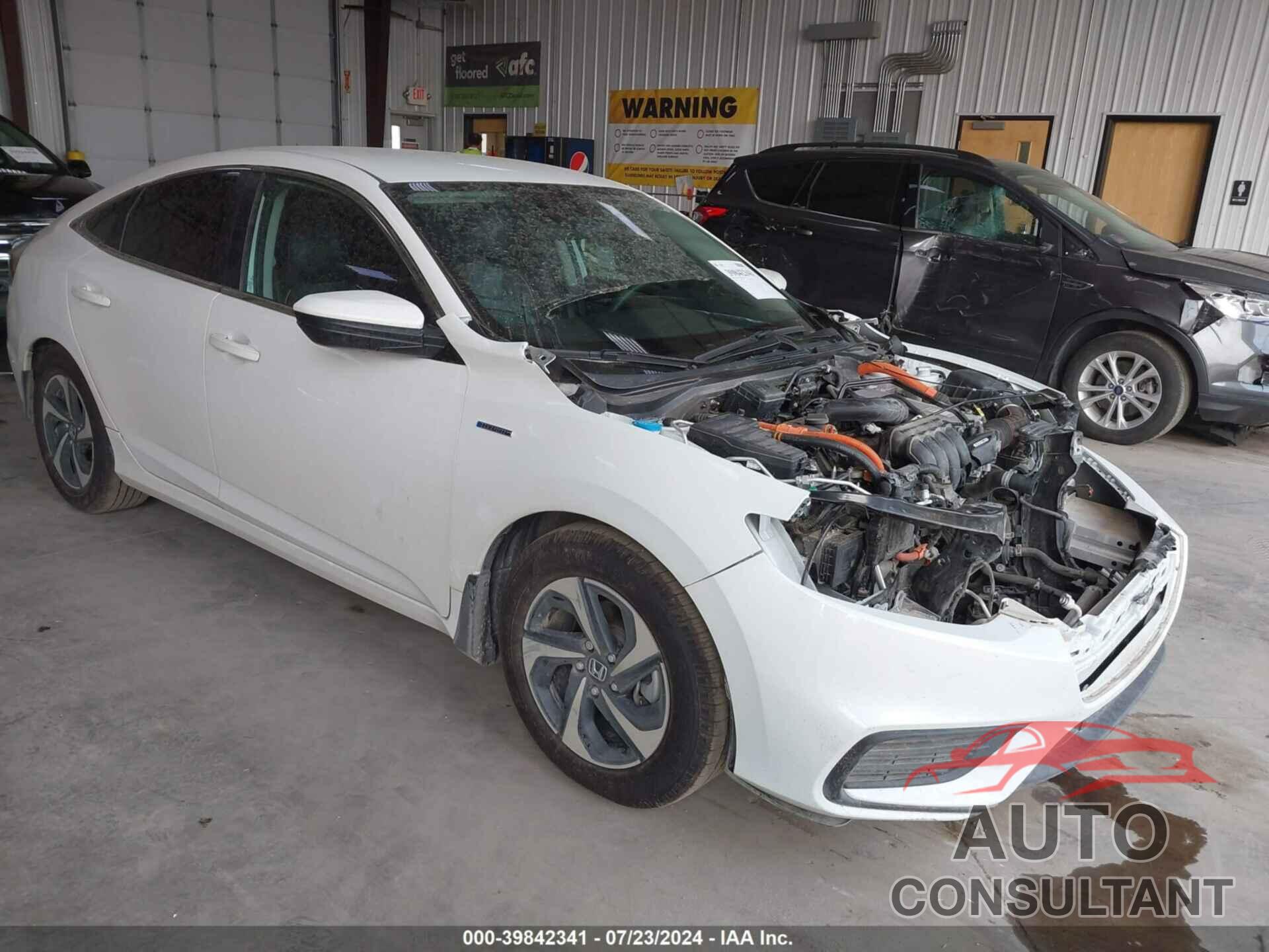 HONDA INSIGHT 2022 - 19XZE4F51NE012157