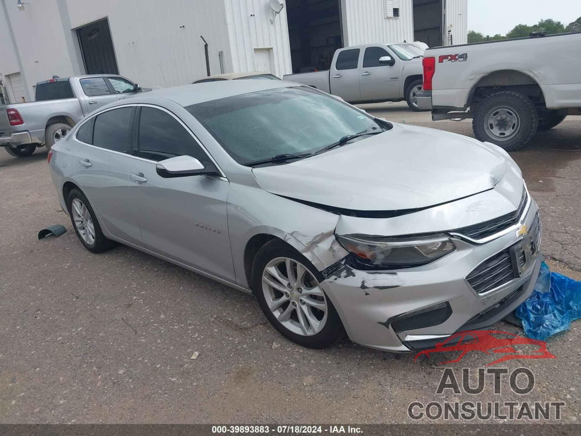 CHEVROLET MALIBU 2017 - 1G1ZE5ST9HF164670