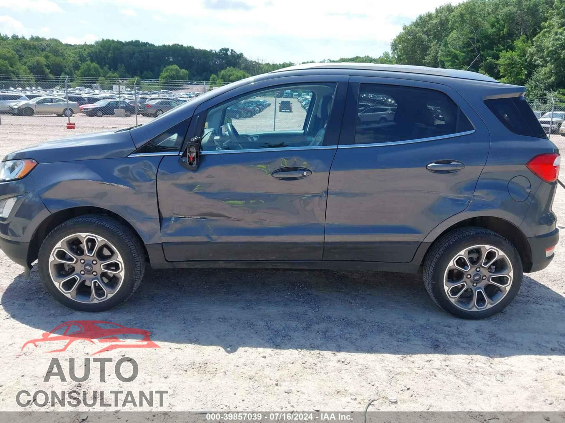 FORD ECOSPORT 2019 - MAJ6S3KL1KC267944