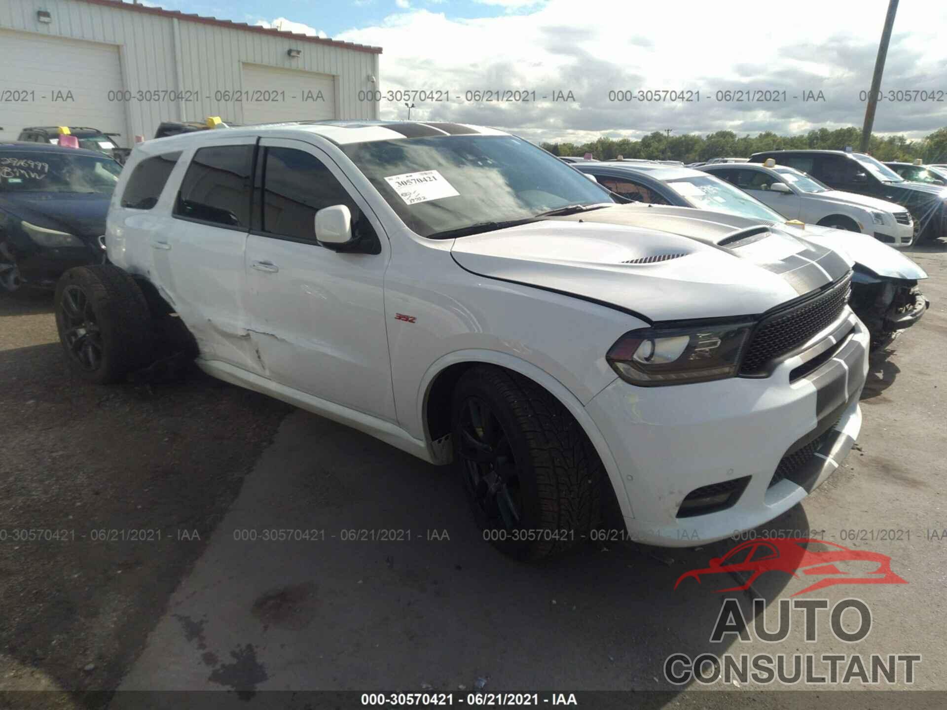DODGE DURANGO 2018 - 1C4SDJGJXJC186843